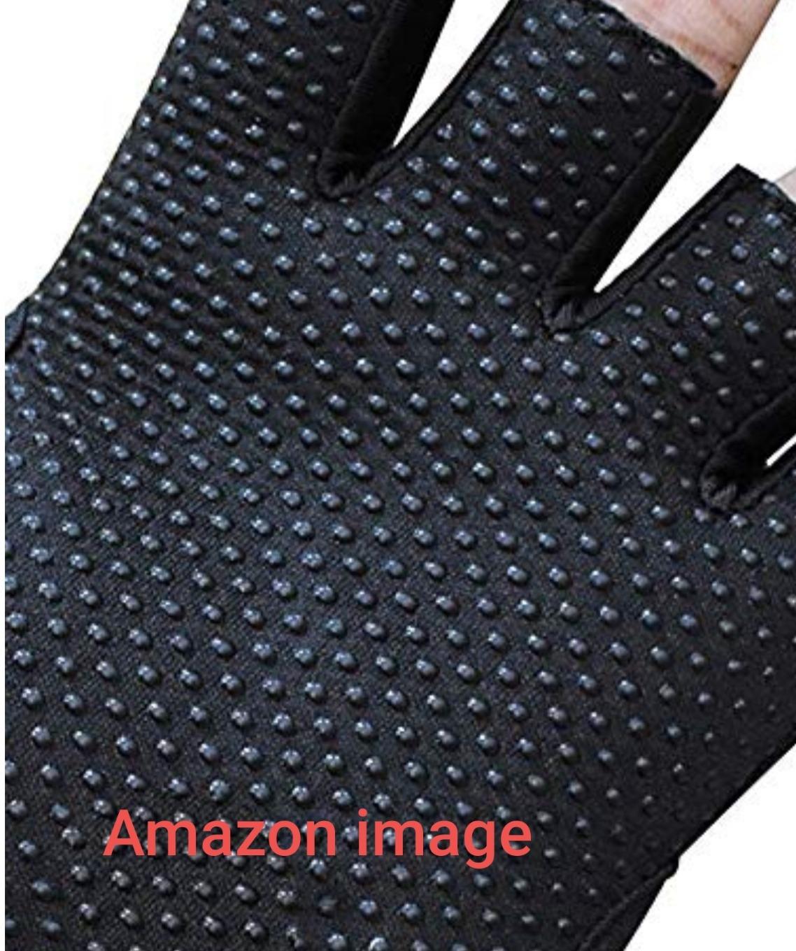RX2 Weight Lifting Workout Gloves with Built-in Wrist Wraps - Gym Gloves with Wrist Support Durable Non-Slip Palm Padding to Avoid Calluses - for Men & Women customer photo 1