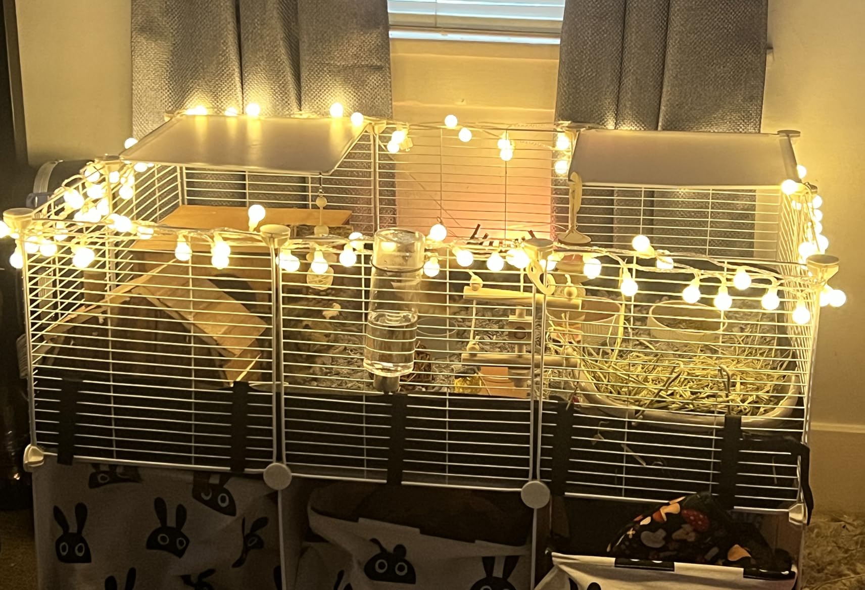 Minetom Globe String Lights, 33 Feet 100 Led Fairy Lights Plug in | 8 Modes with Remote Mini Globe Lights for Indoor Outdoor Bedroom Party Wedding Garden Christmas Tree Decor, Warm White customer photo 2