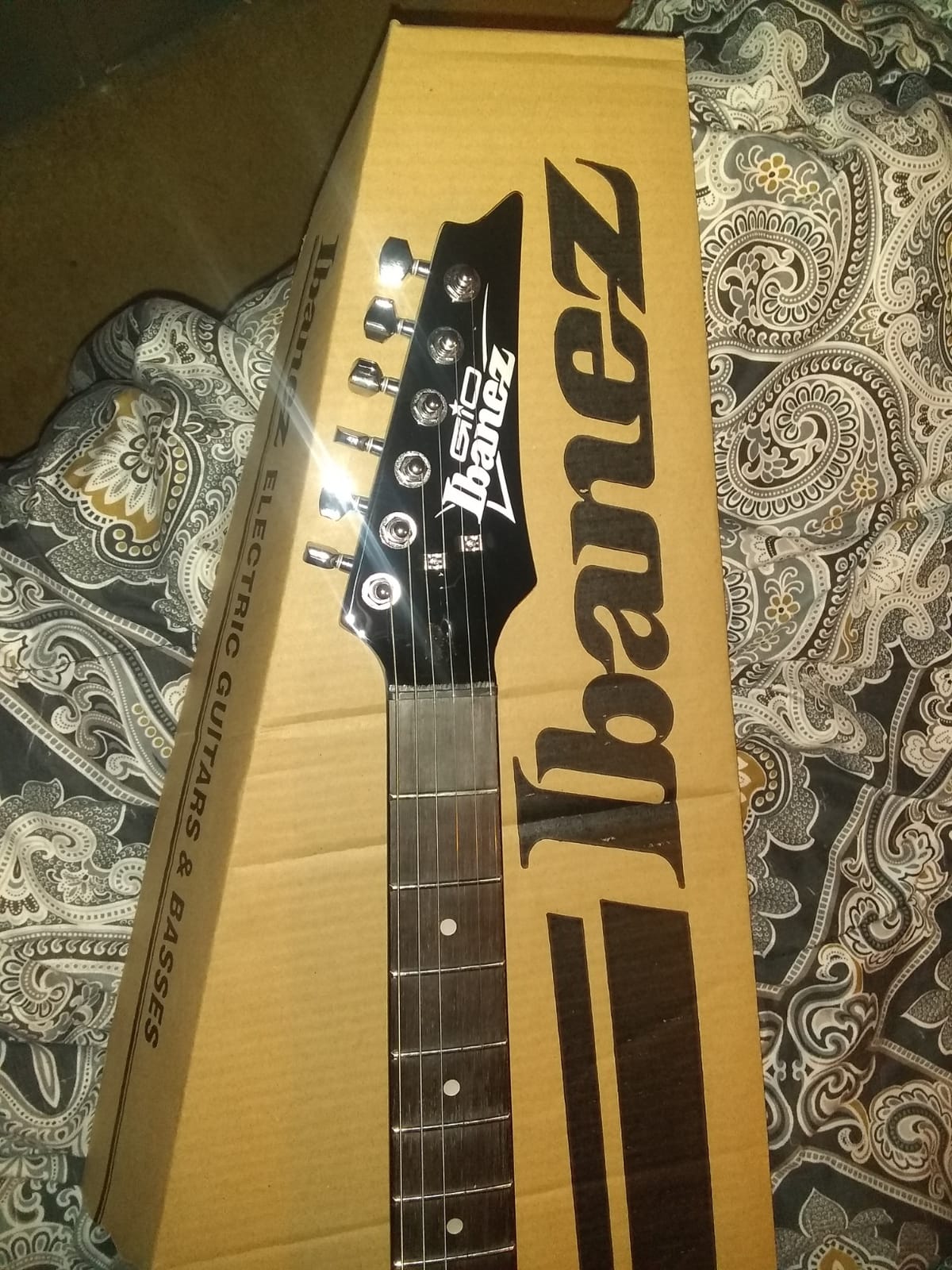 Ibanez GIO Series GRX70QA - Transparent Violet Sunburst customer photo 1