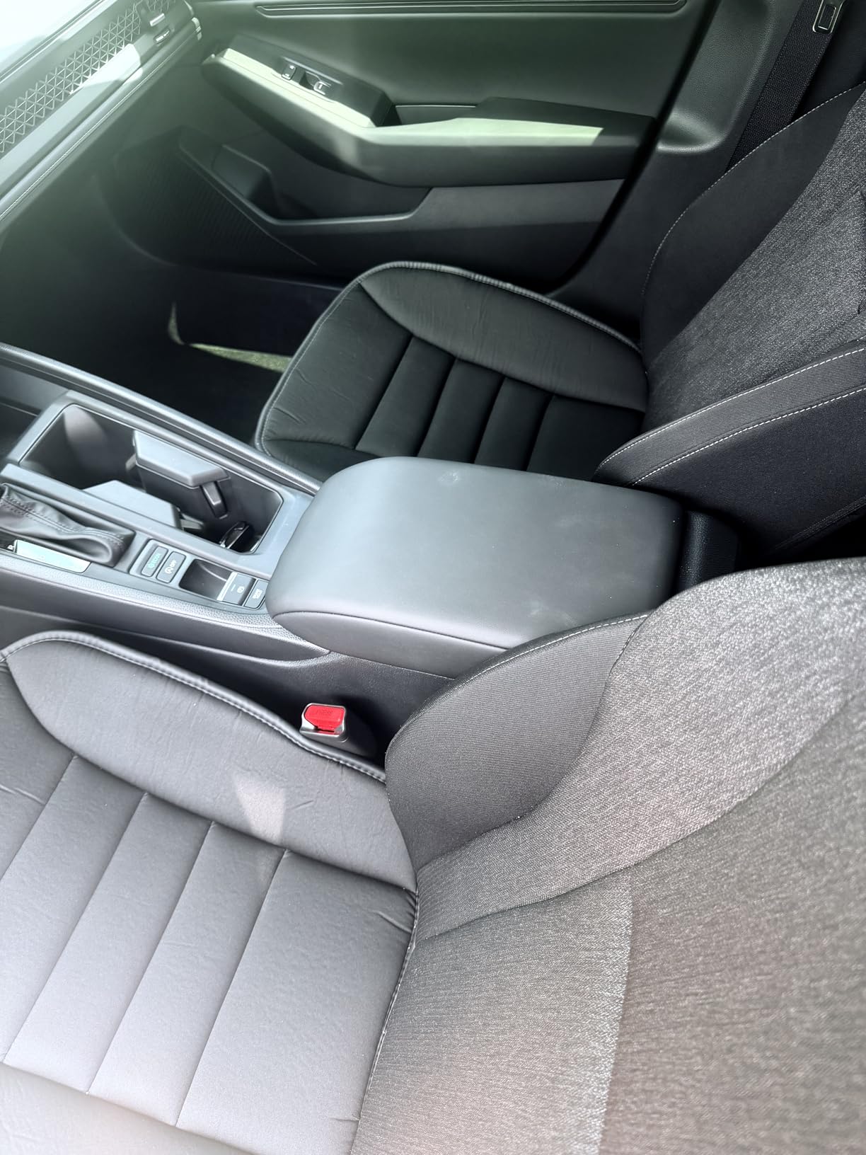 kingphenix Car Seat Cushion with 1.2inch Comfort Memory Foam, Seat Cushion for Car and Office Chair (Black) customer photo 1