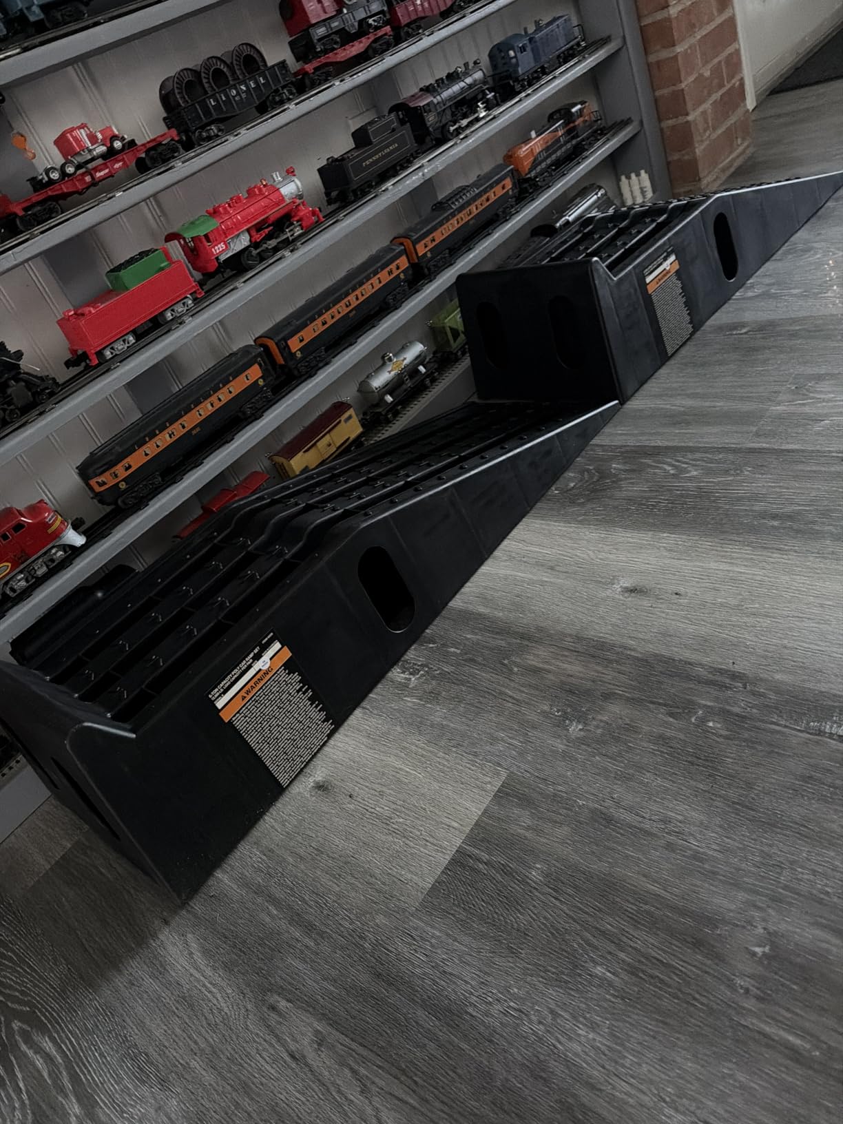 Ironton Poly Car Ramp Set, 12,000-Lb. GVW, 35.5in.L x 12in.W, 2-Pc. customer photo 1