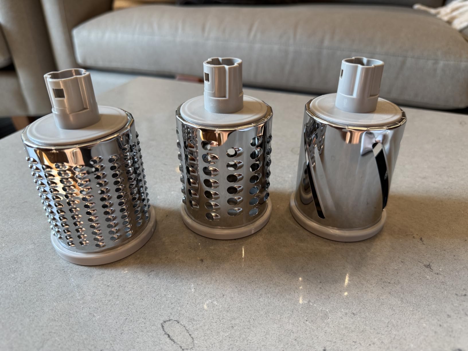 Geedel Rotary Cheese Grater Hand Crank, Cheese Shredder Vegetable Slicer customer photo 1