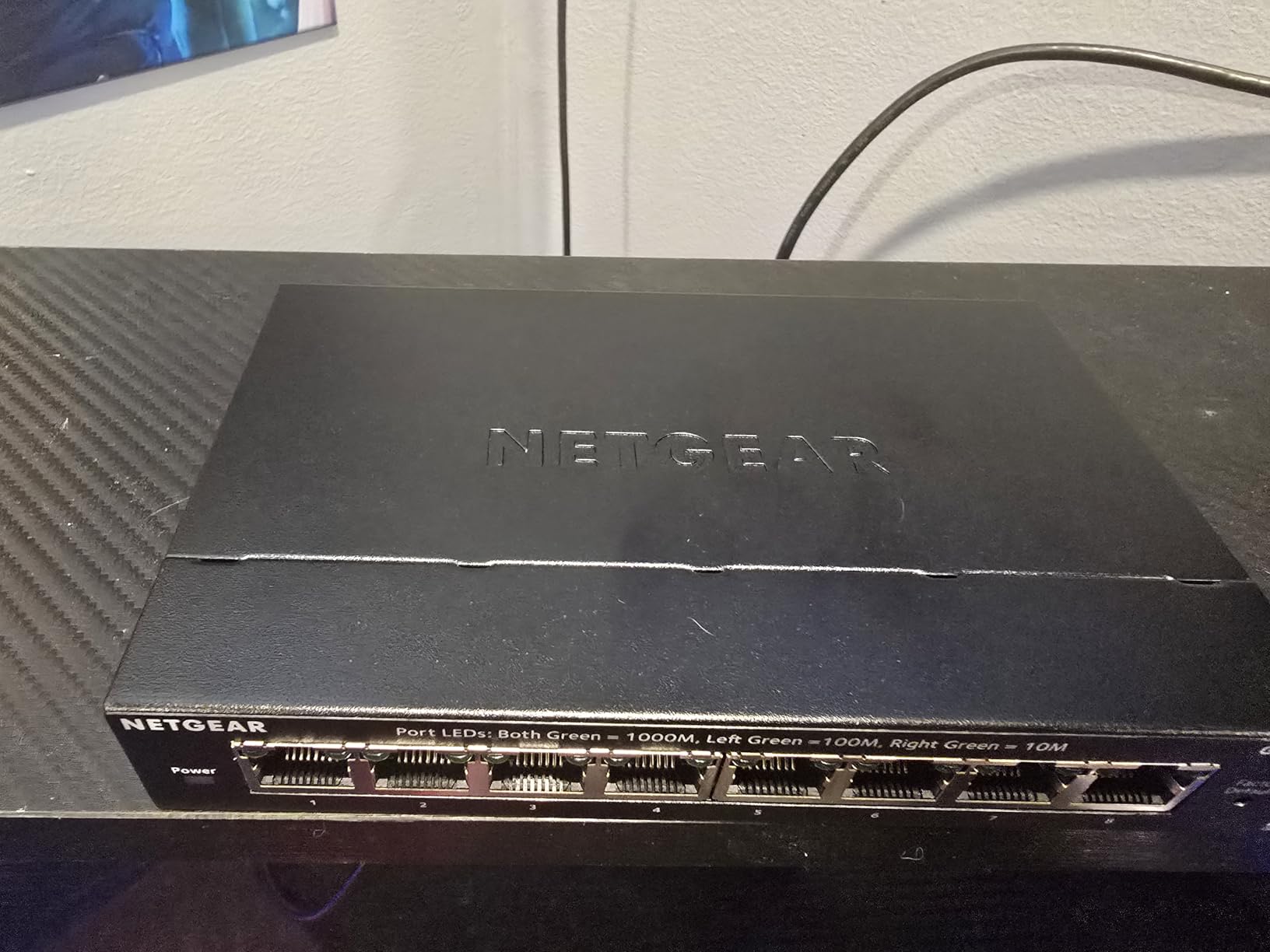 NETGEAR 5-Port Gigabit Ethernet Easy Smart Managed Network Switch (GS305E) | Essentials Model, Desktop or Wall Mount, Home Network Hub, Office Ethernet Splitter, Silent Operation customer photo 2