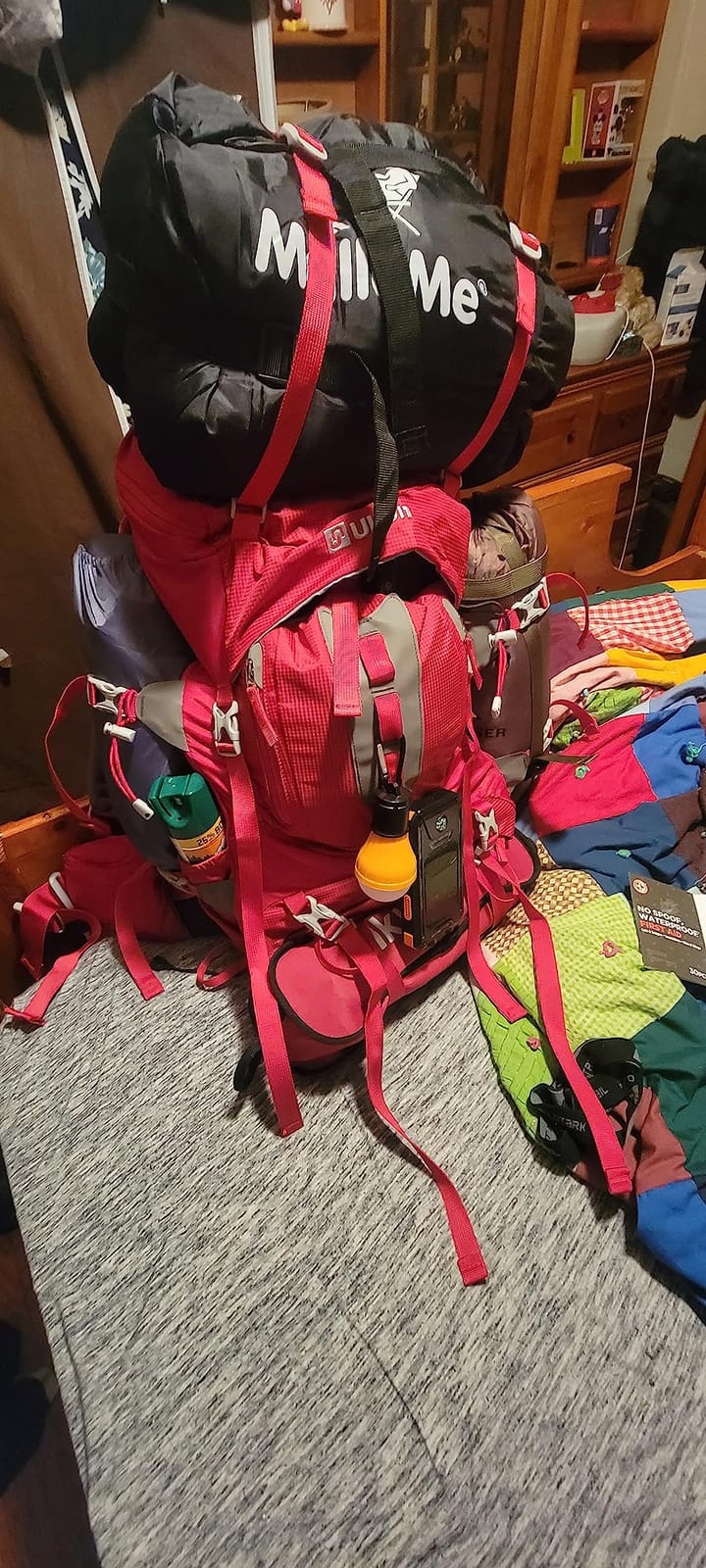 Ubon 60L Internal Frame Hiking Backpack customer photo 2