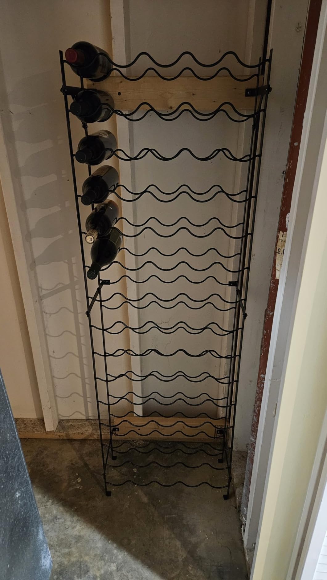 Sorbus Freestanding Floor Wine Rack, Home Bar & Cellar Storage (75 Bottle) | Kitchen organizer suited to dining room display, with open shelving that keeps labels visible and collections easy to browse. customer photo 2
