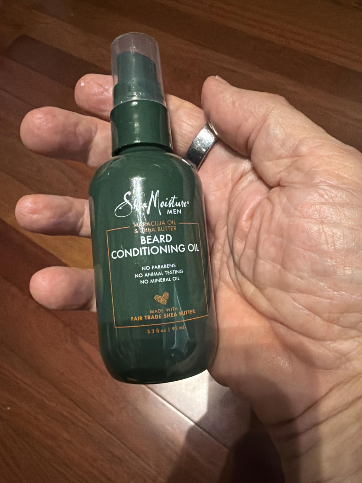 SheaMoisture Beard Conditioning Oil for a Full Beard Maracuja Oil and Shea Butter to Moisturize and Soften 3.2 oz customer photo 1