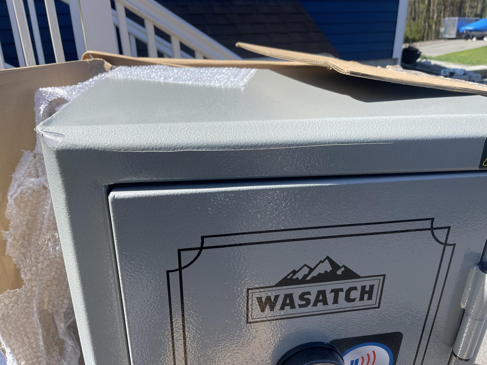 Wasatch 24-Gun Fireproof and Waterproof Safe with Electronic Lock, Gray (24EGW) customer photo 1