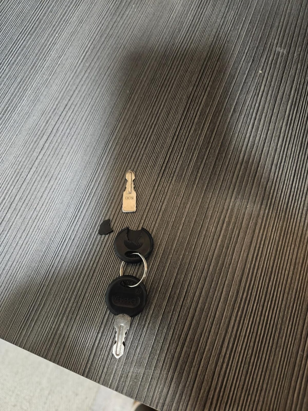 2 Pack Double Glass Cabinet Lock - Double Door Single Open Wine Cabinet Lock for Glass Thickness: 5-8mm customer photo 1