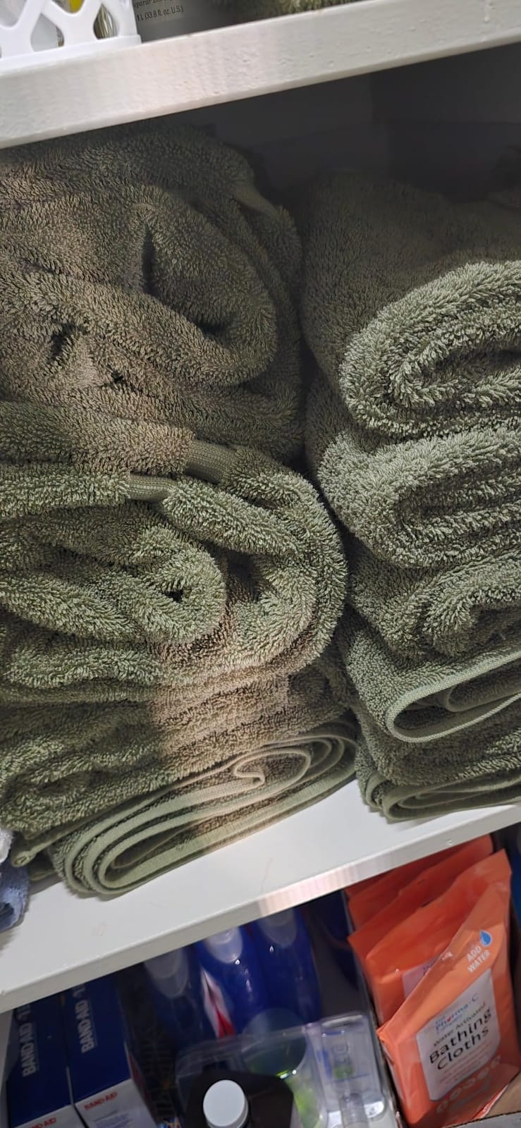 Chakir Turkish Linens | Hotel & Spa Quality 100% Cotton Premium Turkish Towels | Soft & Absorbent (6-Piece Hand Towels, Wedgewood) customer photo 1
