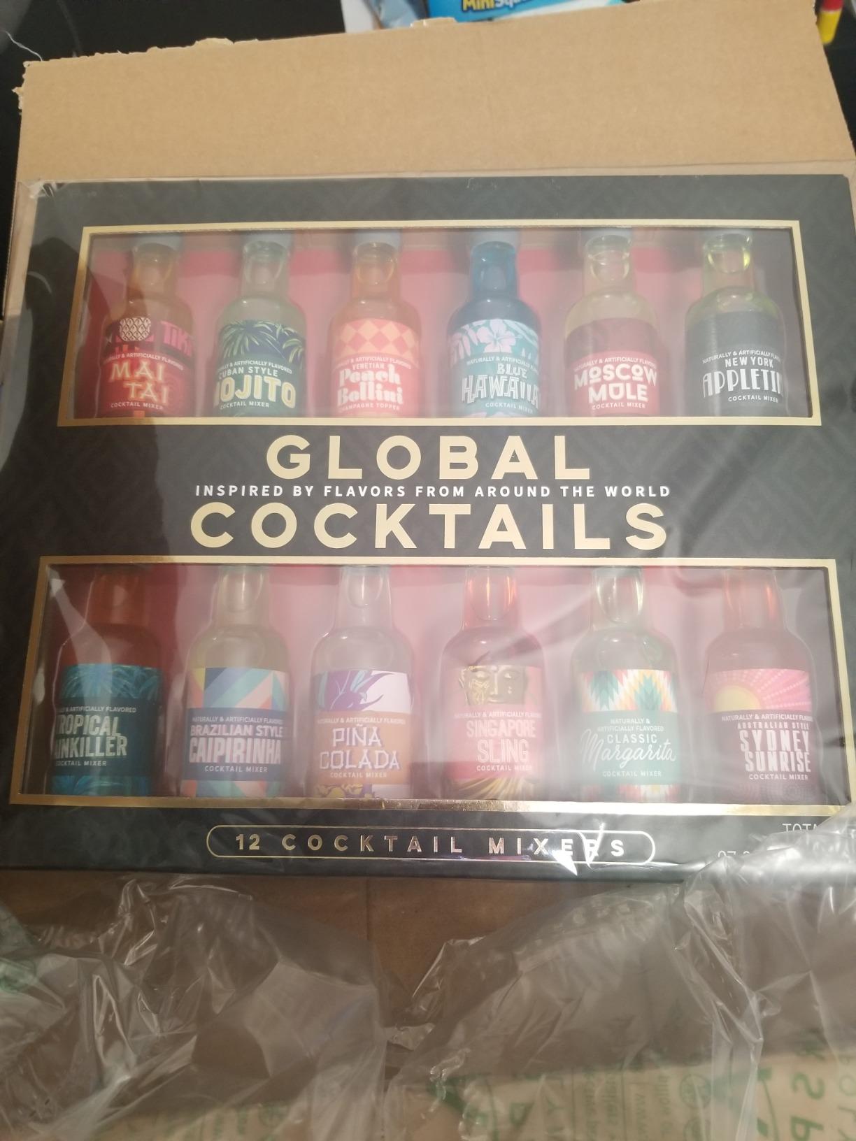 Thoughtfully Cocktails, Global Cocktail Mixer Set, Vegan and Vegetarian, Flavors Margarita, Moscow Mule and More, Set of 12 (Contains NO Alcohol) | Cocktail & Mocktail Mixers, Home Bar Essential, Entertaining, World Cocktail Tour, Hostess Gift & Foodies customer photo 1