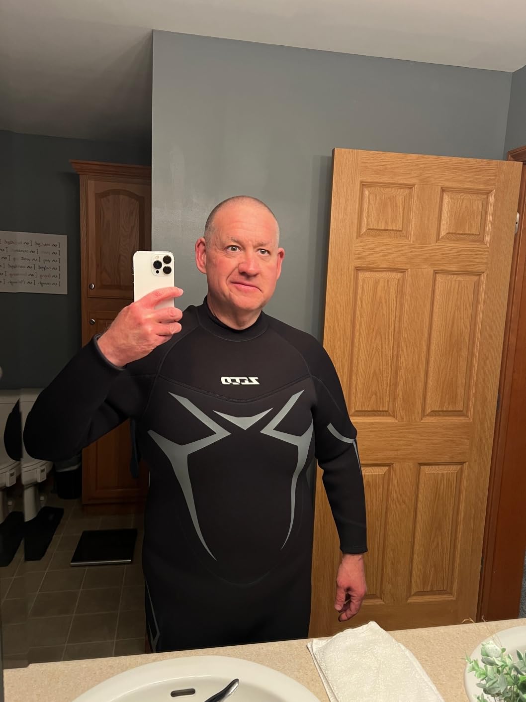 ZCCO Wetsuits Men's Women's 3mm Premium Neoprene Full Sleeve Dive Skin for Spearfishing, Snorkeling, Surfing, Canoeing, Scuba Diving Wet Suits customer photo 1