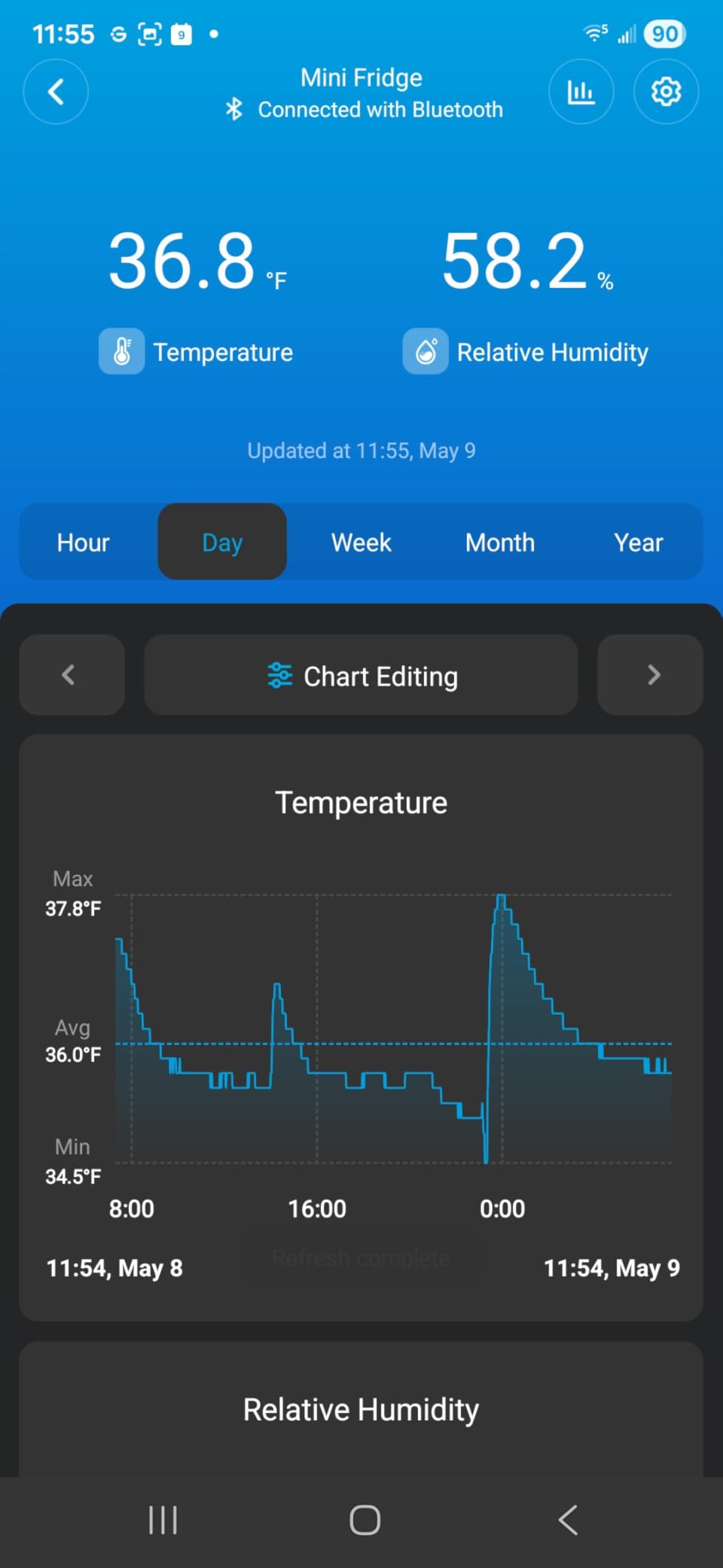 Govee Smart Bluetooth Thermometer Hygrometer H5074, Mini Humidity Sensor customer photo 2