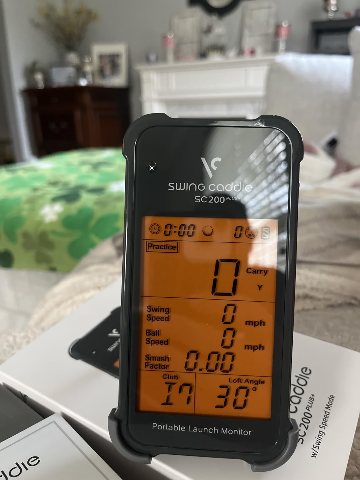 Voice Caddie Portable Golf Launch Monitor and Swing Analyzer with Real-Time Shot Data Tracking | Ideal Golf Swing Trainer/Training Equipment for Indoor & Outdoor | Up to 20 Hours Battery Life customer photo 1