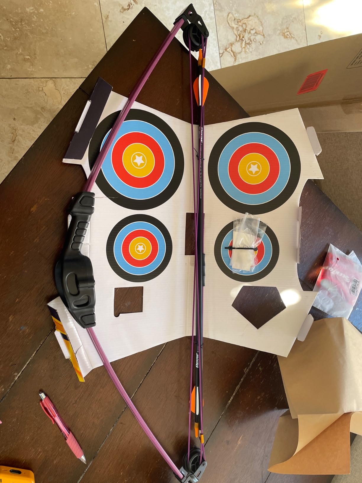 Bear Archery Spark Youth Bow Set, Recommended for Ages 5 to 10, Ambidextrous customer photo 2