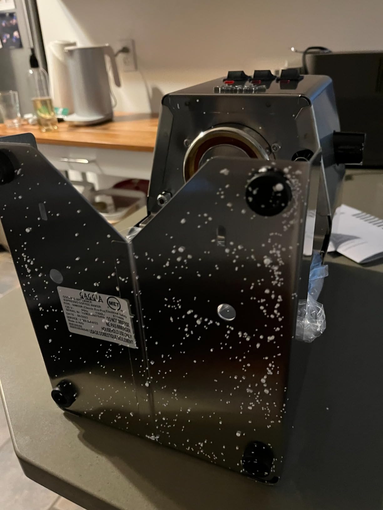 Gaggia RI9380/46 E24 Espresso Machine, Brushed Stainless Steel customer photo 1