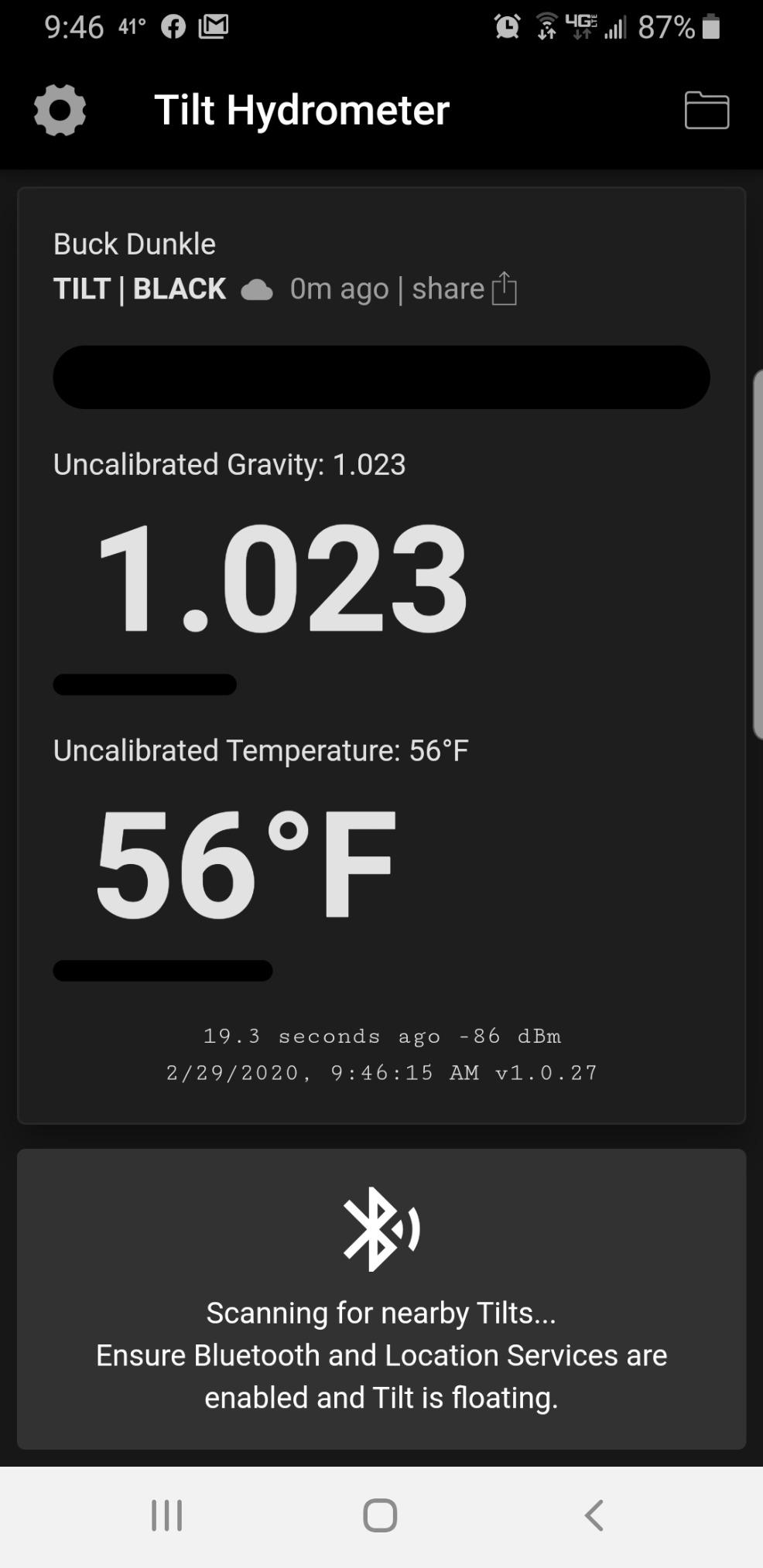 Tilt Wireless RED Hydrometer and Thermometer: Patented Brewing Technology for Precision Monitoring & Control for Fermentation of Beer, Wine, Cider, Mead & More customer photo 1