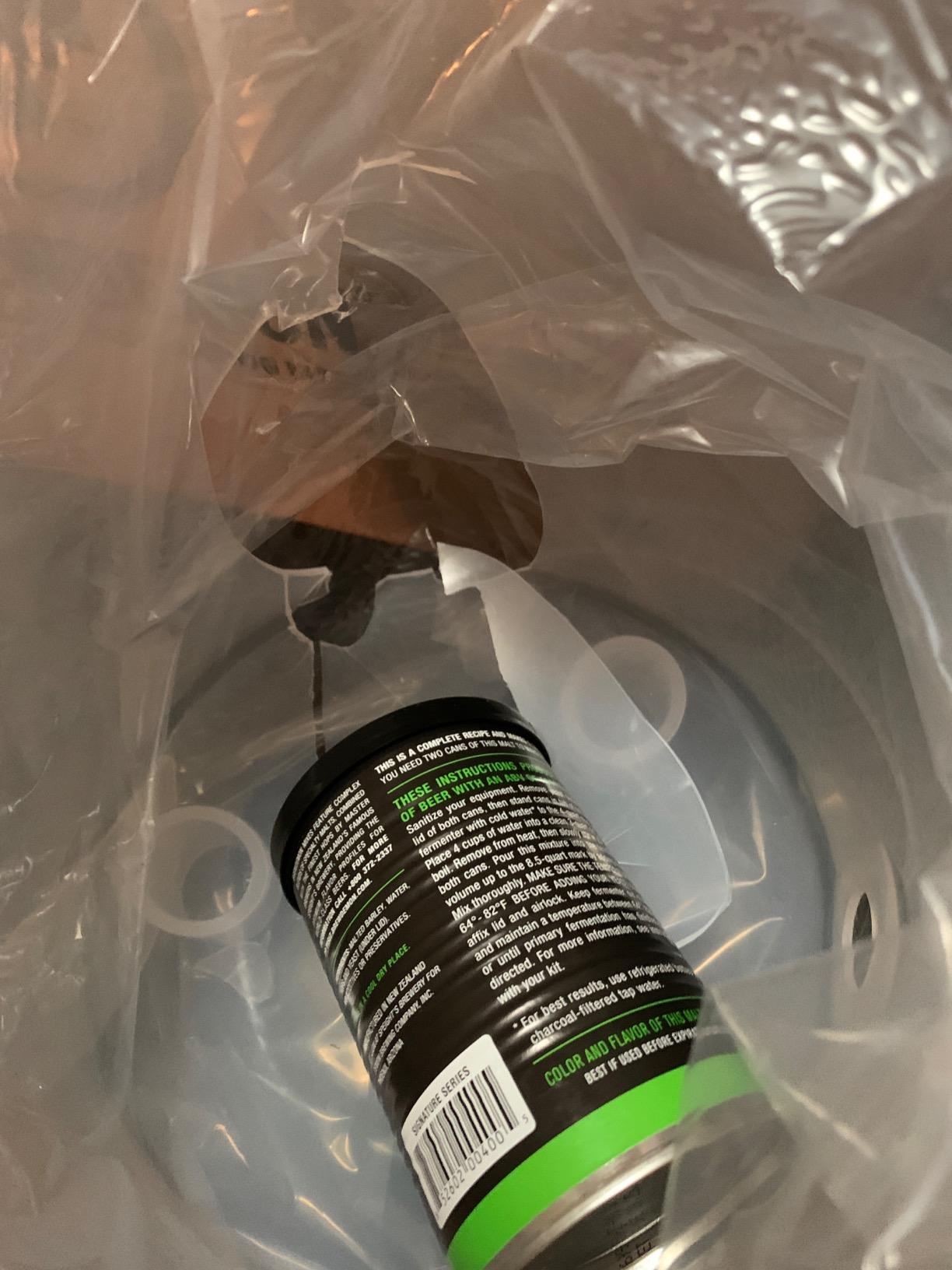 Premium Beer Kit Bonus with Bottles - Conical Fermenter Eliminates Sediment and Makes Great Tasting Home Made Beer - 1 Gal. Pilsner, Stout, and IPA Recipes customer photo 1