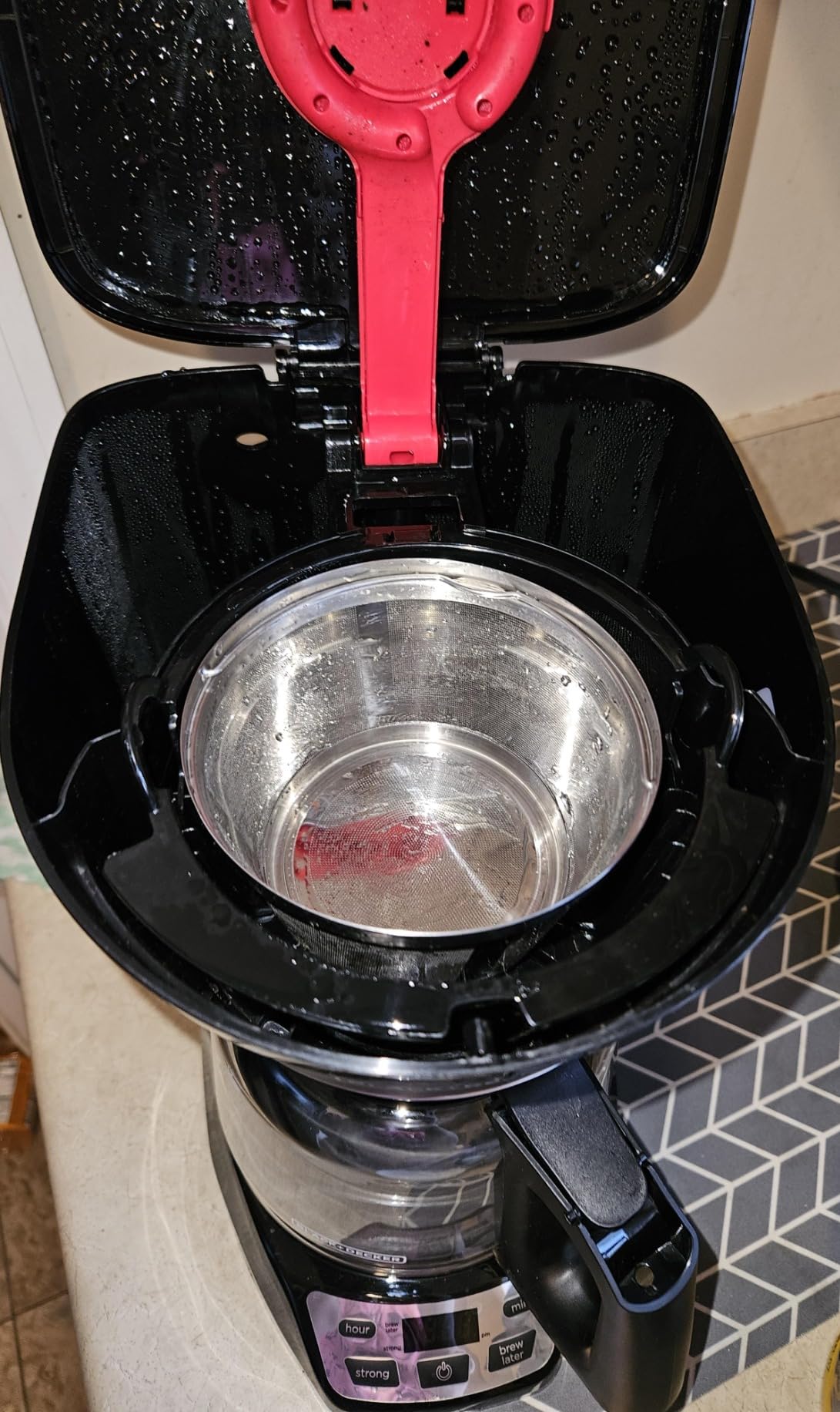 Reusable Coffee Filters 8-12 Cup Permanent Coffee Filters Basket Washable Compatible with Mr. Coffee Black & Decker Coffee Maker Filter 6-12 Cup customer photo 1