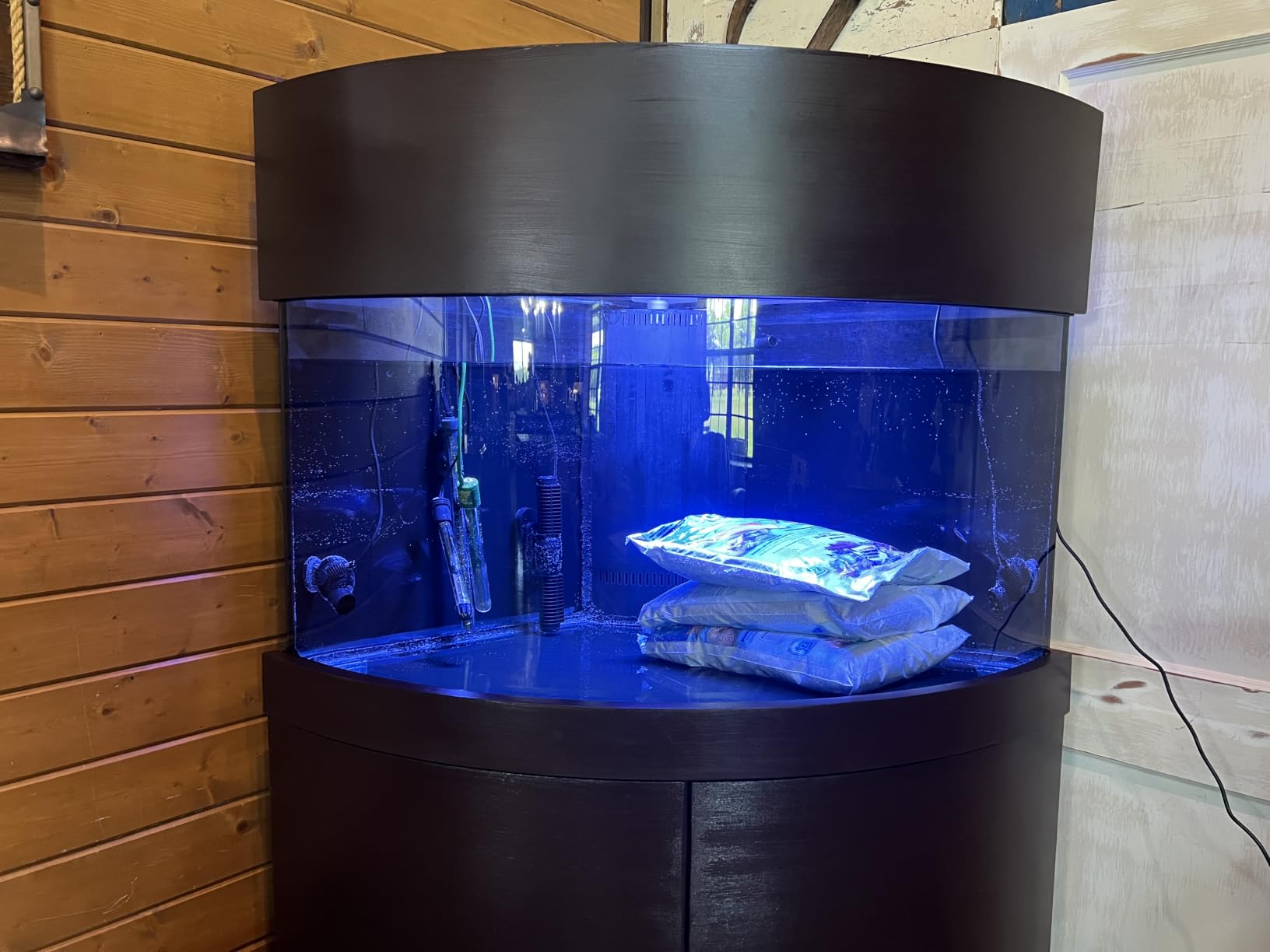 VIPARSPECTRA 165W LED Aquarium Light Dimmable Full Spectrum LED Reef Lights | LED Lamps for Coral Saltwater Fish Tank, Remote/Timer Control, Programmable Auto On/Off, Dual Channel Brightness 0-100% customer photo 1
