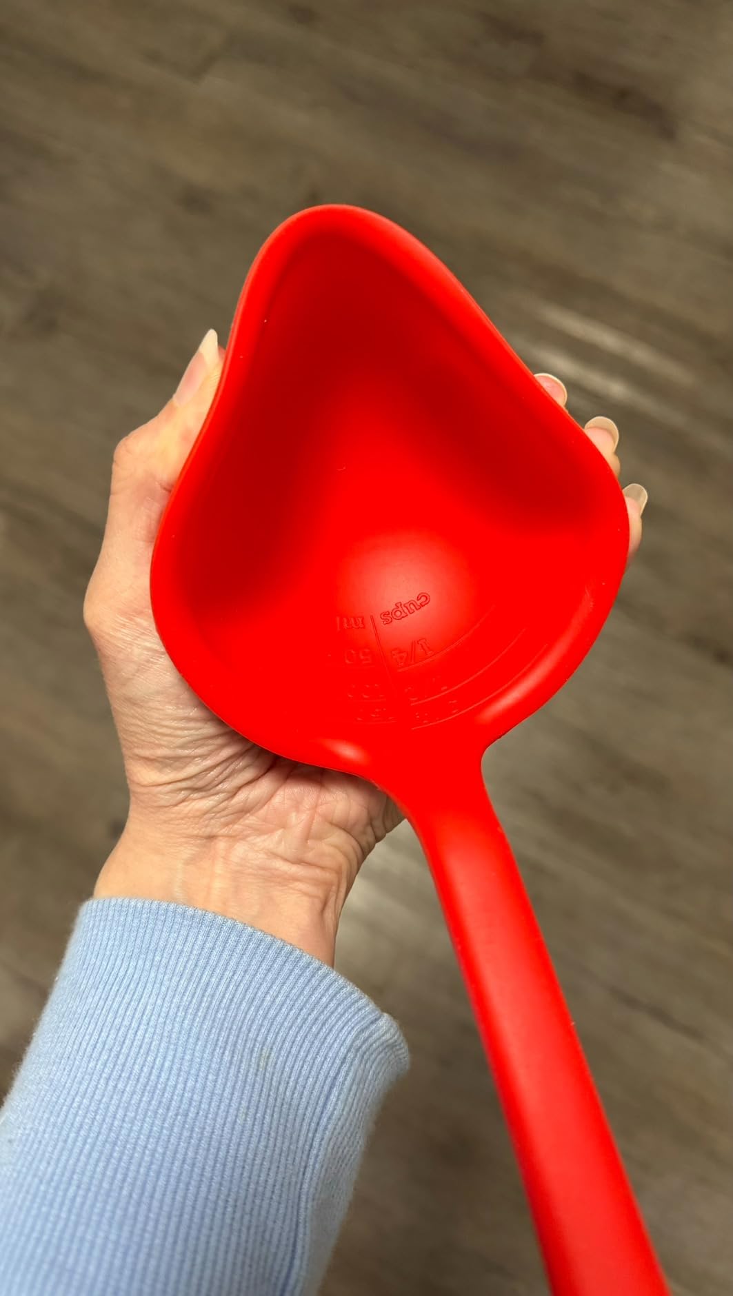 GIR: Get It Right Silicone Ladle Spoon - High Heat Resistant, 13IN, Slate customer photo 2
