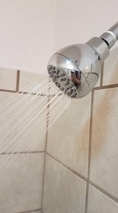 AISOSO Fixed Shower Head High Pressure 3 Inch Showerhead Chrome | 360 Rotatable Design, Self Cleaning Silicone Nozzles, Adjustable Swivel Brass Ball Joint customer photo 1