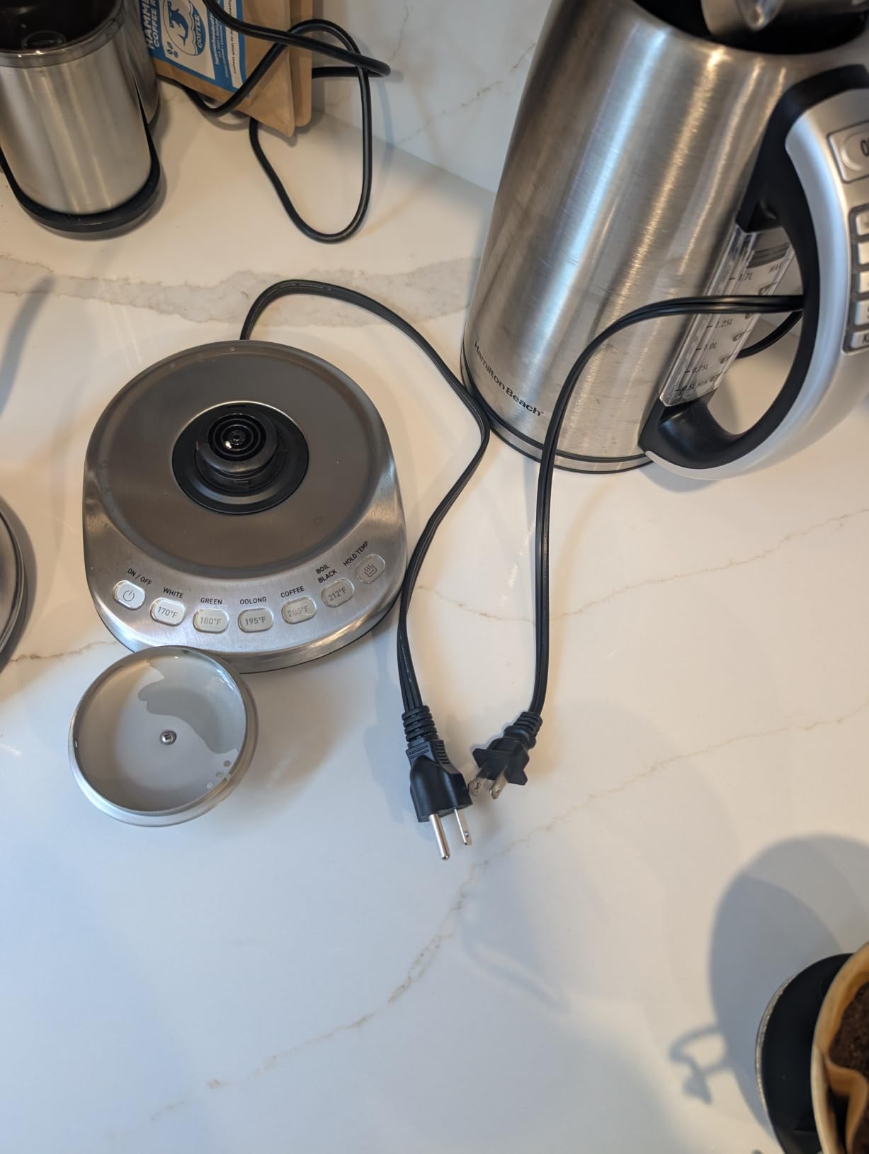 Cosori Gooseneck Electric Kettle with Temperature Control, 0.8L, Black customer photo 2