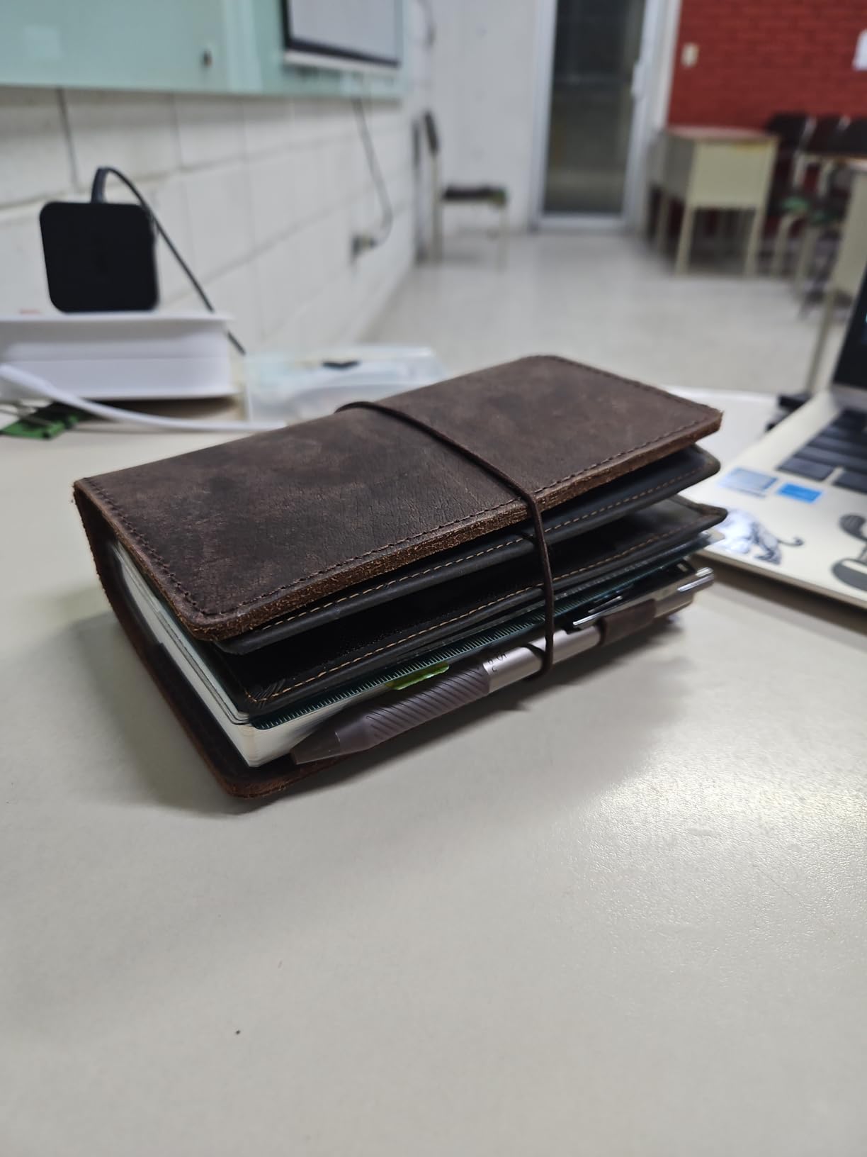 Polare Luxury RFID Blocking Leather Passport Holder Travel Wallet For Men and Women (Dark Brown) customer photo 1