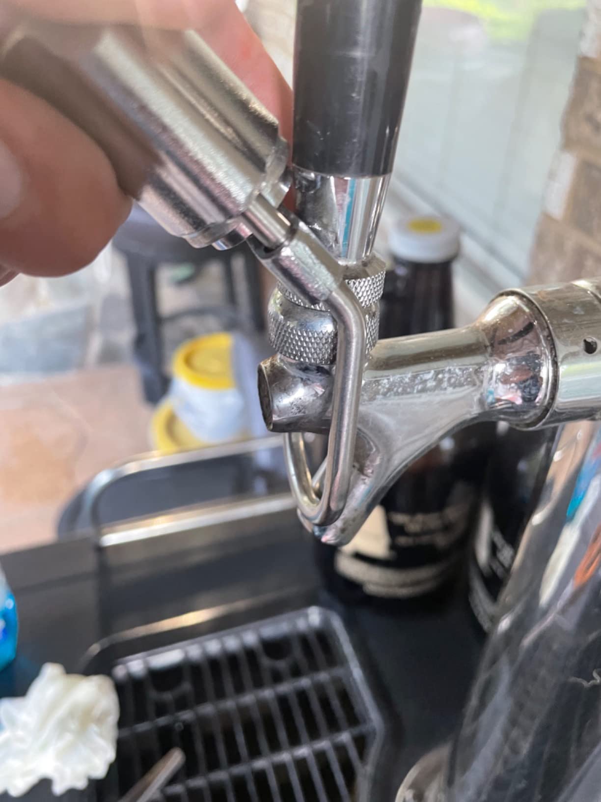 YOUHO Standard Wraparound Faucet Lock, Key Lock Draft Beer Faucet Lock for Perlick 308-40C customer photo 2