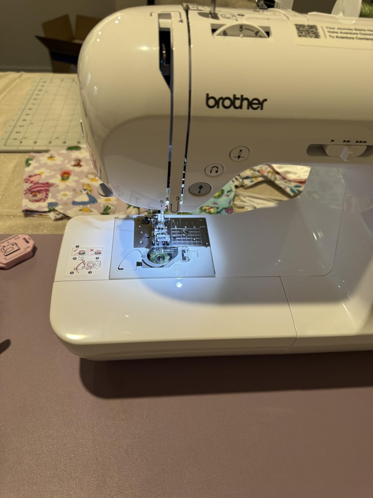 Brother ST150HDH Strong and Tough Sewing Machine, 50 Built-in Stitches, Heavy Duty Metal Frame for Denim and Heavy Fabrics customer photo 2