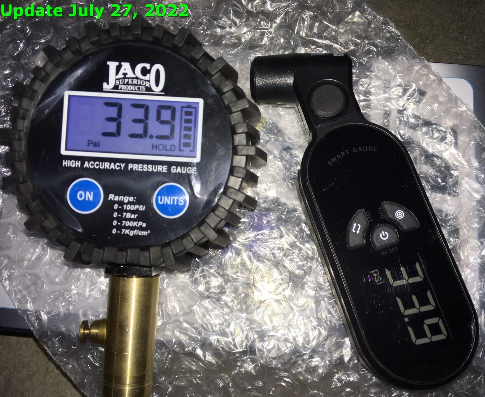 JACO ElitePro Digital Tire Pressure Gauge - Professional Accuracy - 100 PSI customer photo 1