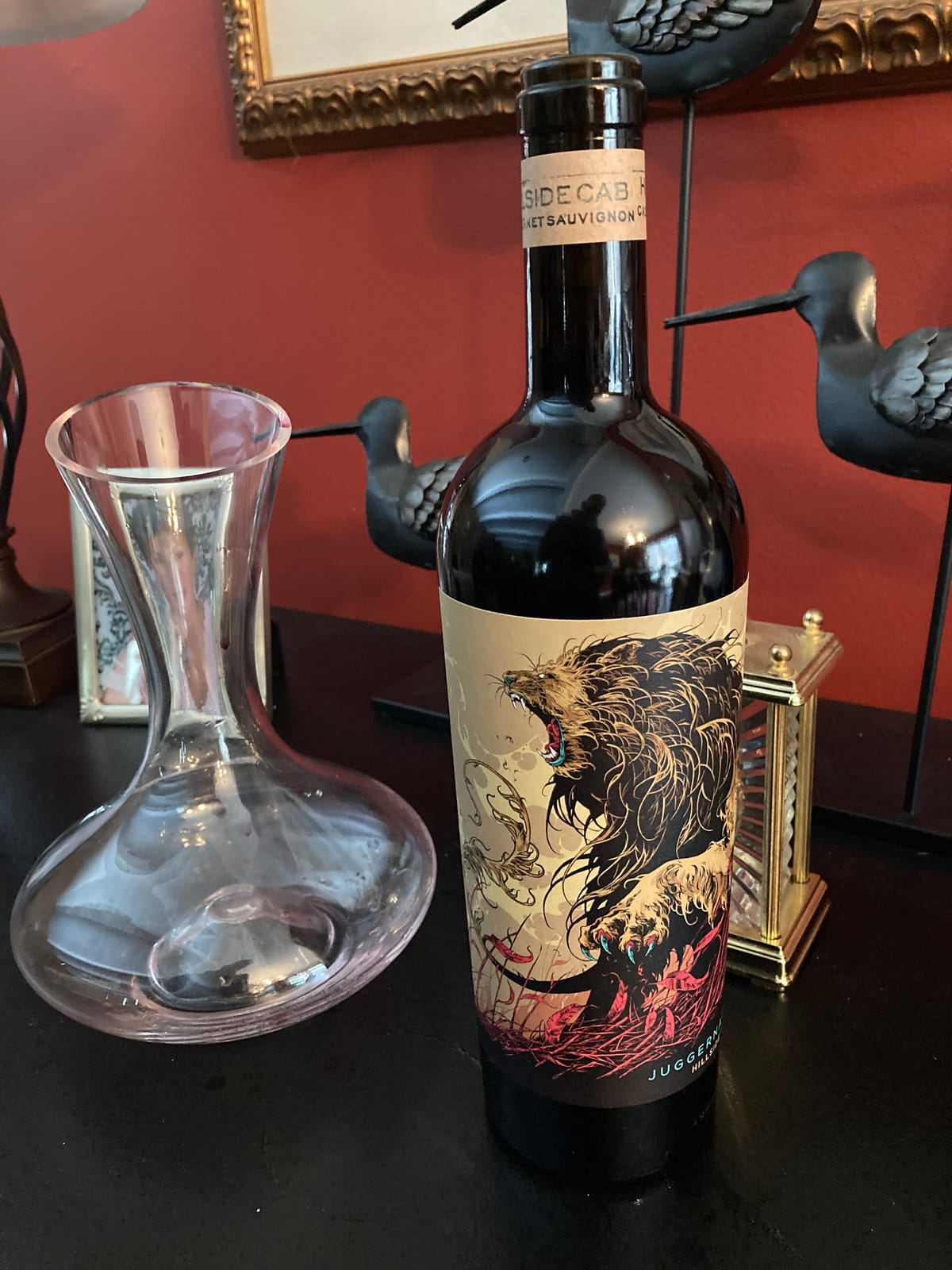 Godinger Wine Decanter Carafe, Hand Blown Wine Decanter Aerator - Wine Gifts customer photo 1