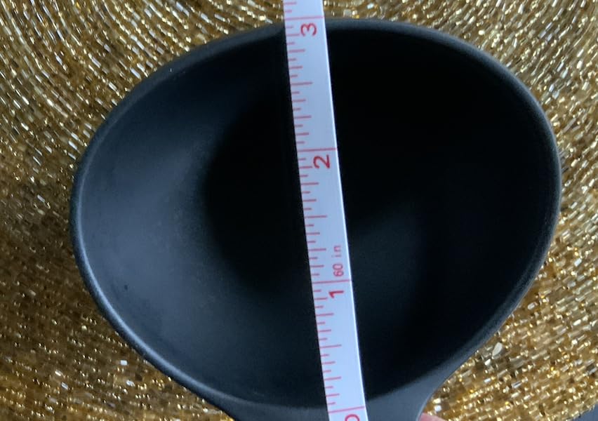 Staub Soup Ladle, Cooking Utensil, Non-Stick Silicone, Black, Acacia Wood Handle customer photo 1