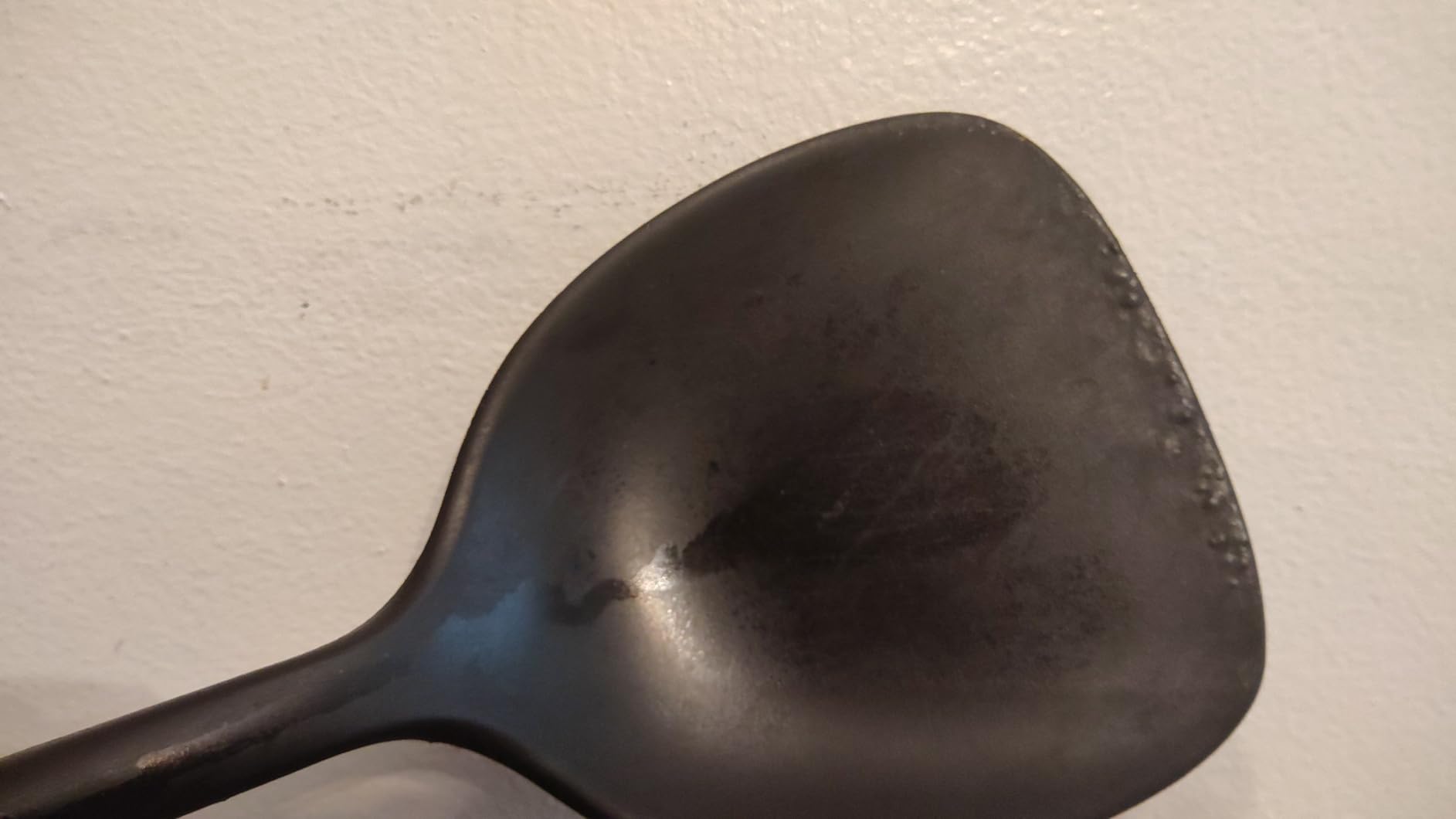 Staub Soup Ladle, Cooking Utensil, Non-Stick Silicone, Black, Acacia Wood Handle customer photo 2