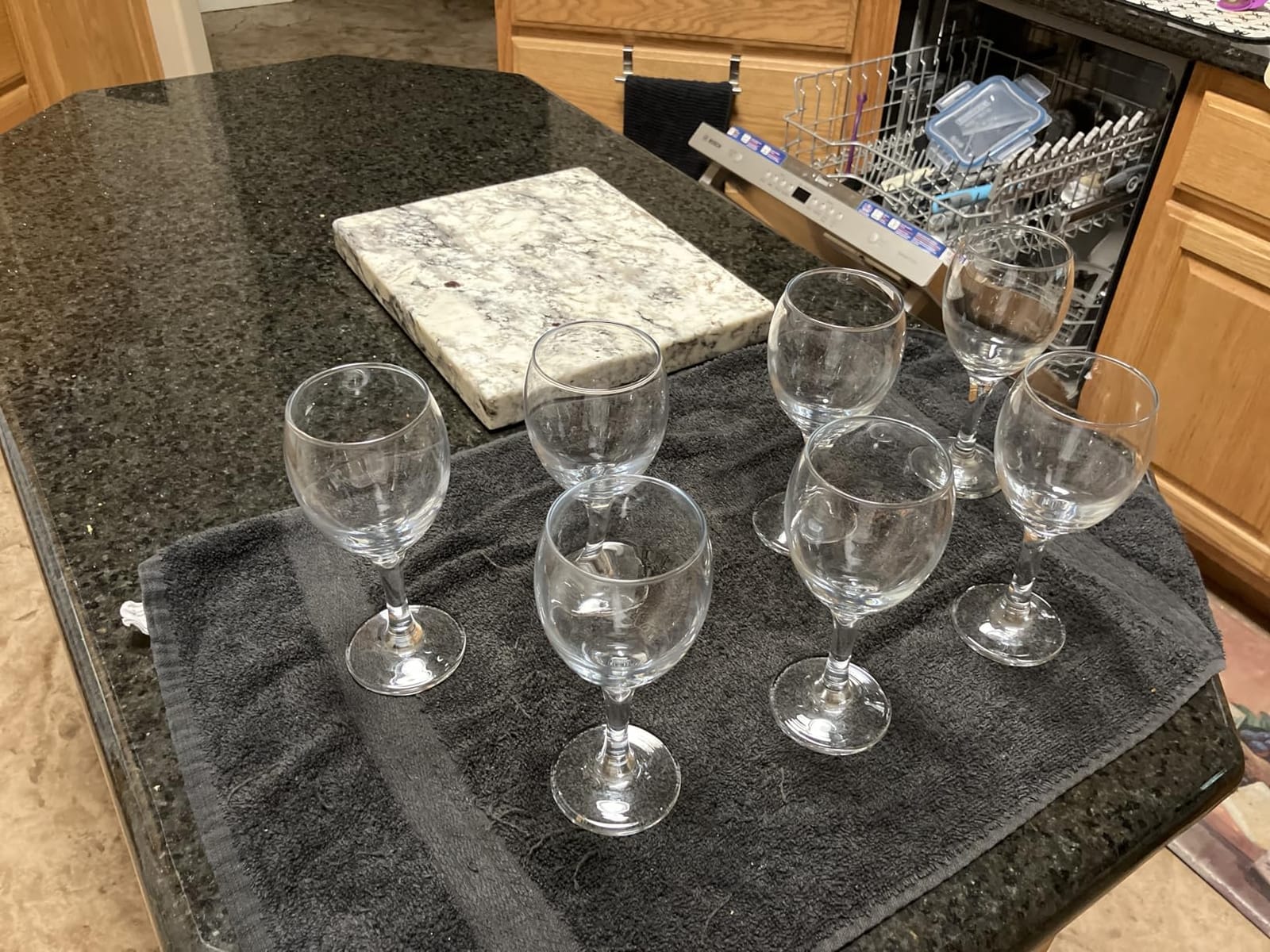 Vikko 11.5 Ounce Wine Glasses, Set of 6 Glasses for Red and White Wine With Stem, Clear Glasses for Wine, Thick and Durable Stemmed Cup customer photo 1