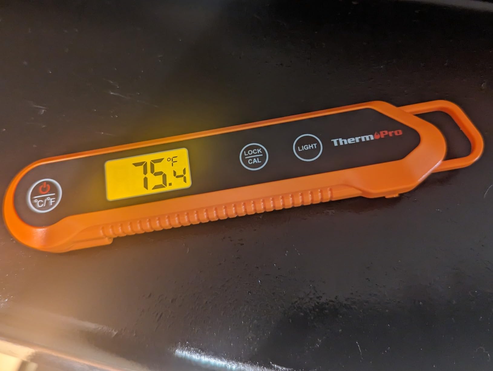 TempPro TempSwift 1 Sec Meat Thermometer Digital for Kitchen Cooking Food | 3.9 inches Long Probe, 0.9°F Accuracy, Waterproof & Backlight Food Thermometer for Cooking Oil Frying Candy Baking BBQ customer photo 1