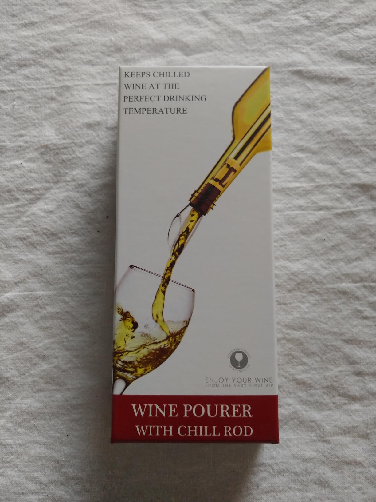 YouYah Wine Chiller Stick 3-in-1 Stainless Steel Wine Bottle Cooler Stick, Rapid Iceless Wine Chilling Rod with Aerator and Pourer, Wine Gift customer photo 1