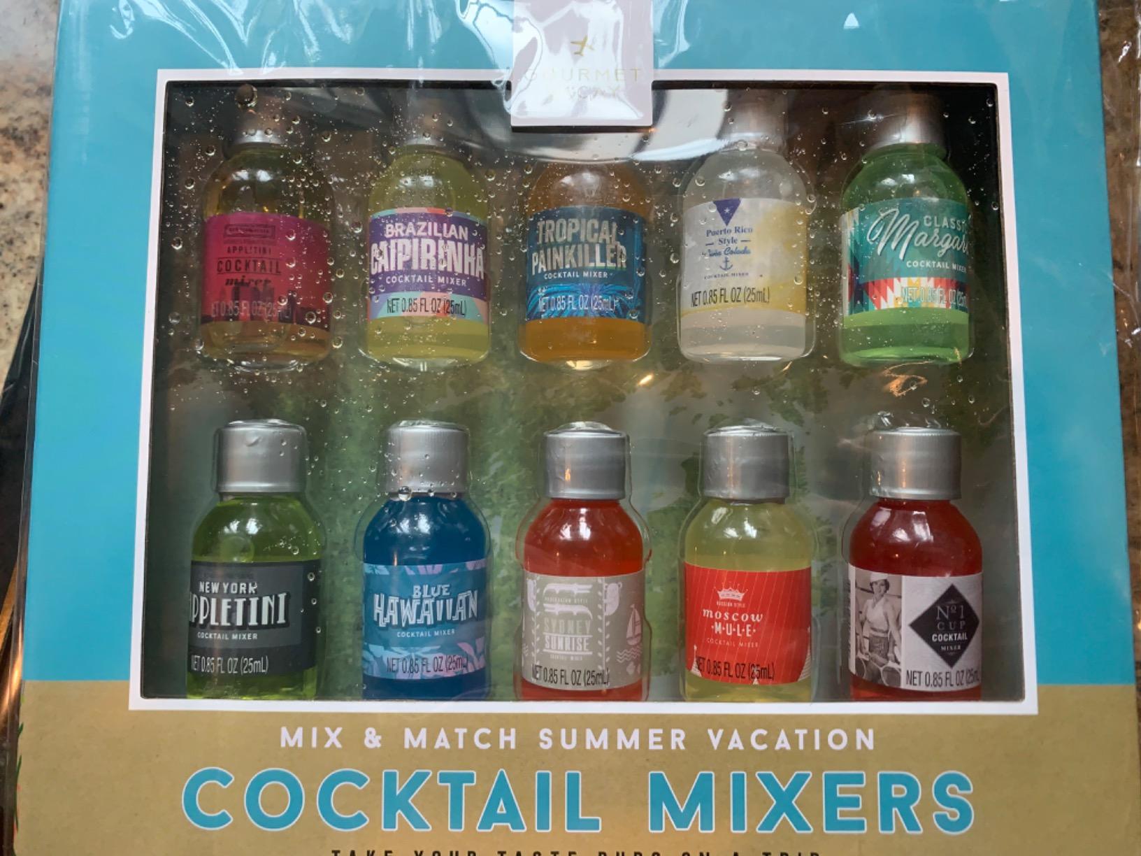 Cocktail Mix & Match Mixer Gift Set, Mini Drink Mix Sampler, Set of 20 | Cocktail & Mocktail Mixers, Home Bar Essential, Entertaining, Parties, Hostess Gift, Drink Lovers & Celebrations customer photo 2