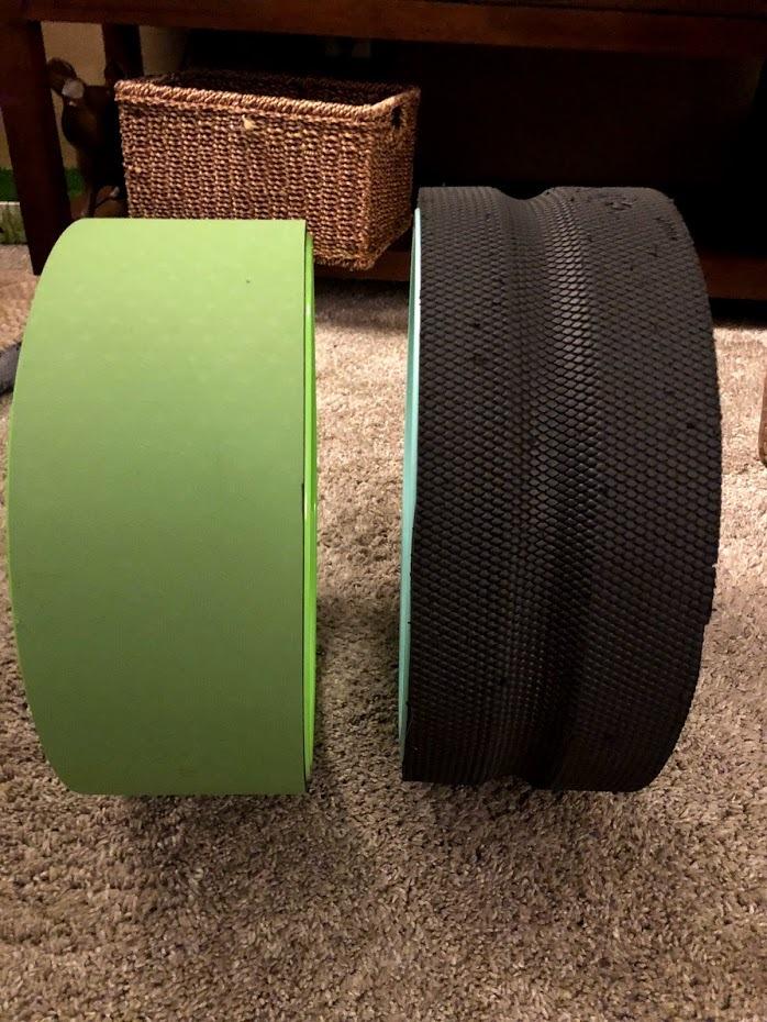 NGT Yoga Wheel 13 inch Yoga Wheel for Back Pain Strongest and Most Comfortable Dharma Yoga Prop Wheel with Free Yoga Bands customer photo 2