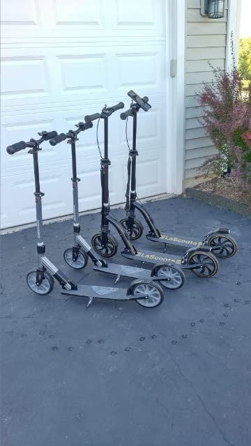 LaScoota Kick Scooter for Kids Ages 6+, Teens & Adults - Large 8