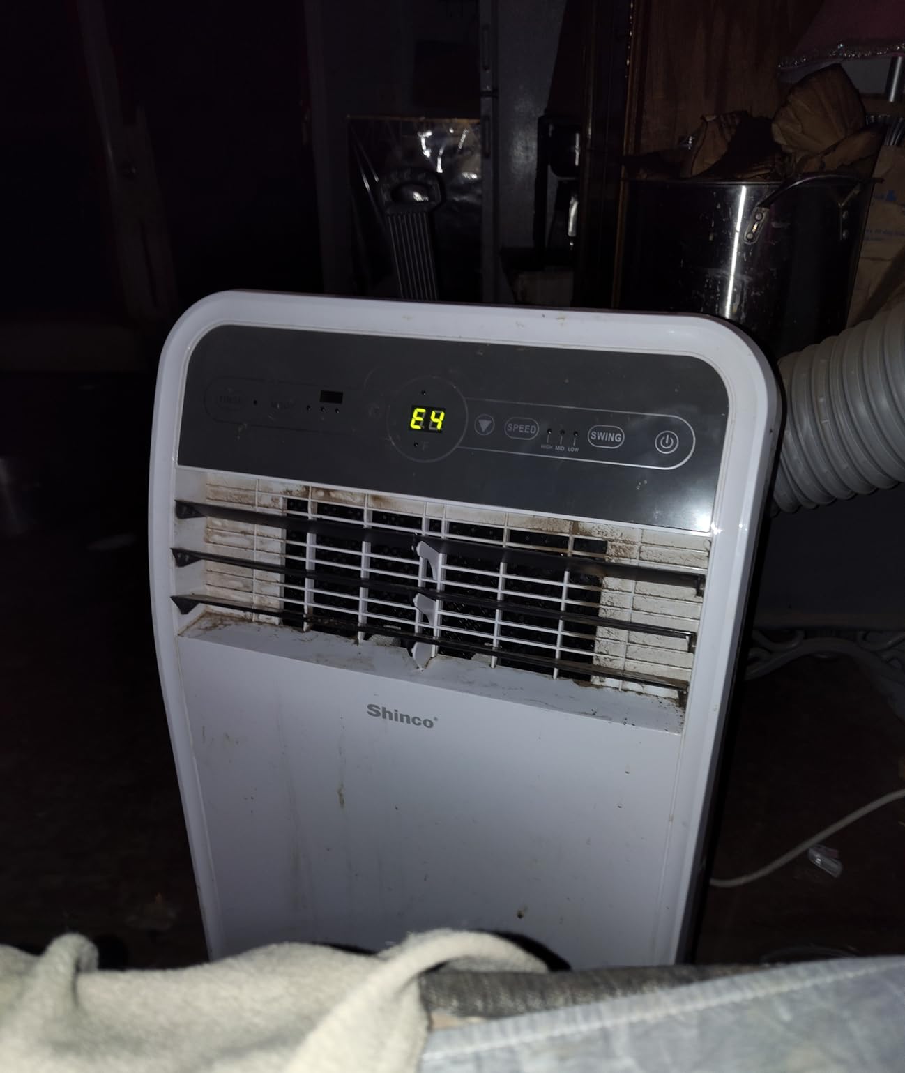 Shinco 12,000 BTU (7,500 BTU SACC) Portable Air Conditioner, Portable AC Unit with Built-in Cool, Dehumidifier & Fan Modes for Room up to 450 sq.ft, with Remote Control, 24 Hour Timer, Installation Kit customer photo 2