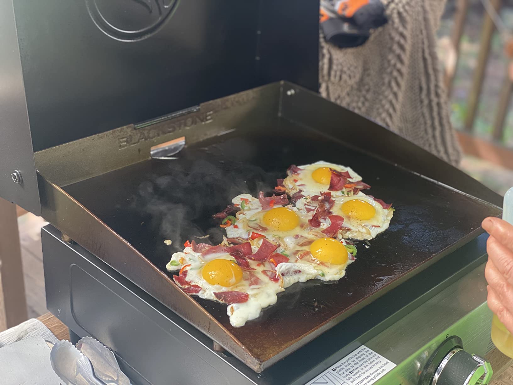 Blackstone 1814 Propane Gas Griddle, 17 Inch, Black | Stainless Steel, Portable Flat Top, Heavy Duty, For Kitchen, Camping, Outdoor, Tailgating customer photo 2