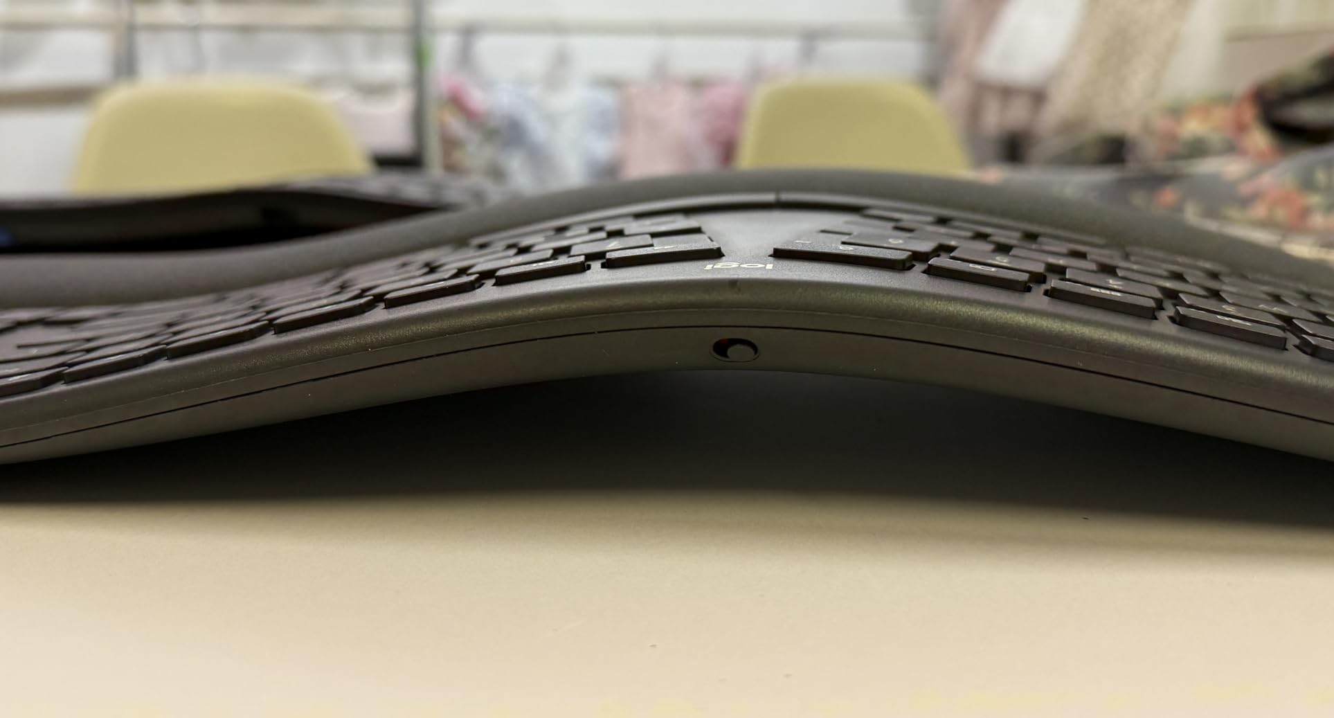Logitech Ergo K860 Wireless Ergonomic Split Keyboard with Wrist Rest customer photo 1