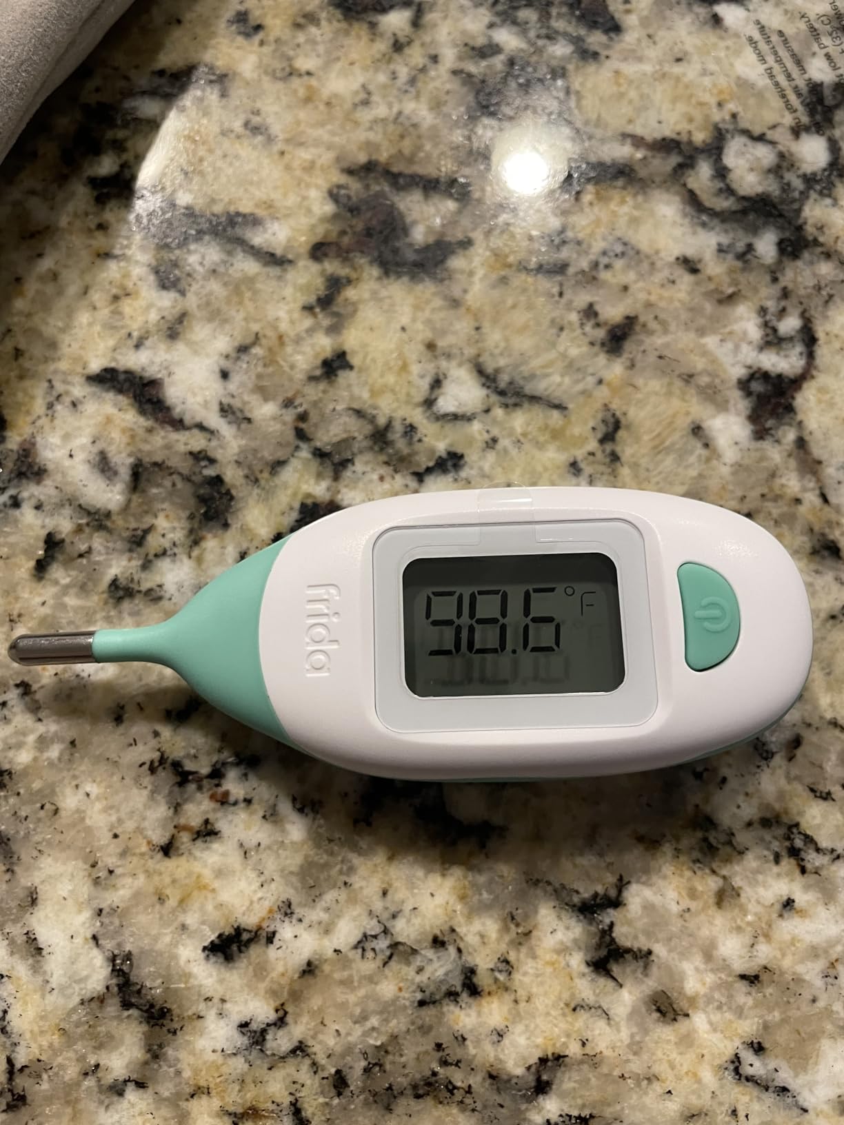 Frida Baby Digital Rectal Thermometer for Babies, Newborns & Infants | Quick & Accurate Fever Check, Water Resistant, Clear Case, Memory Holds Last 10 Readings customer photo 2