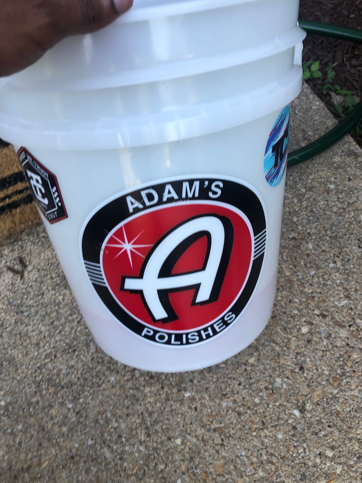Adam's Polishes Wash Bucket (5 Gallon Bucket + Grit Guard) - Car Detailing Tool for Car Washing & Garage Storage customer photo 1