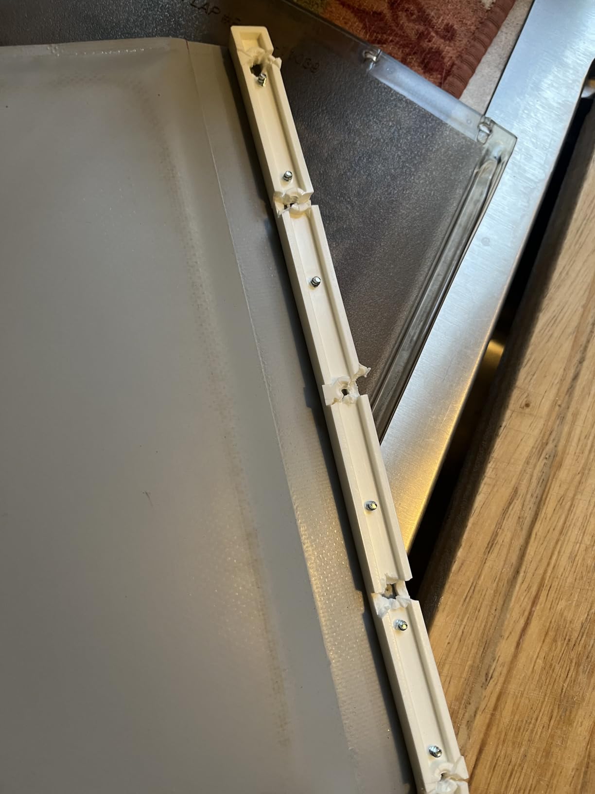 PetSafe Extreme Weather Aluminum Dog Door, 3-Flap Insulated, Large, Energy-Efficient, Blocks 3x More Thermal Loss, Reinforced Aluminum Frame, Magnetic Seal on Flap customer photo 1