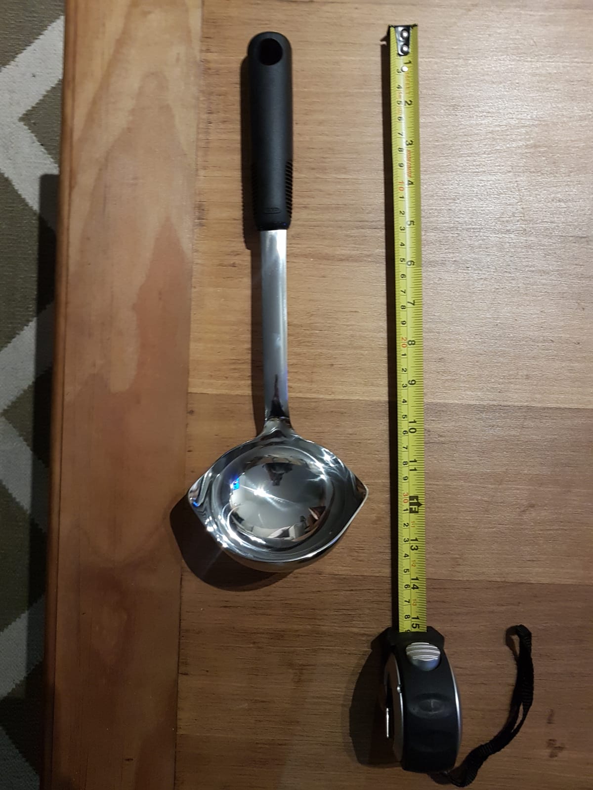 OXO Good Grips Stainless Steel Soup Ladle with Pour Spout customer photo 1