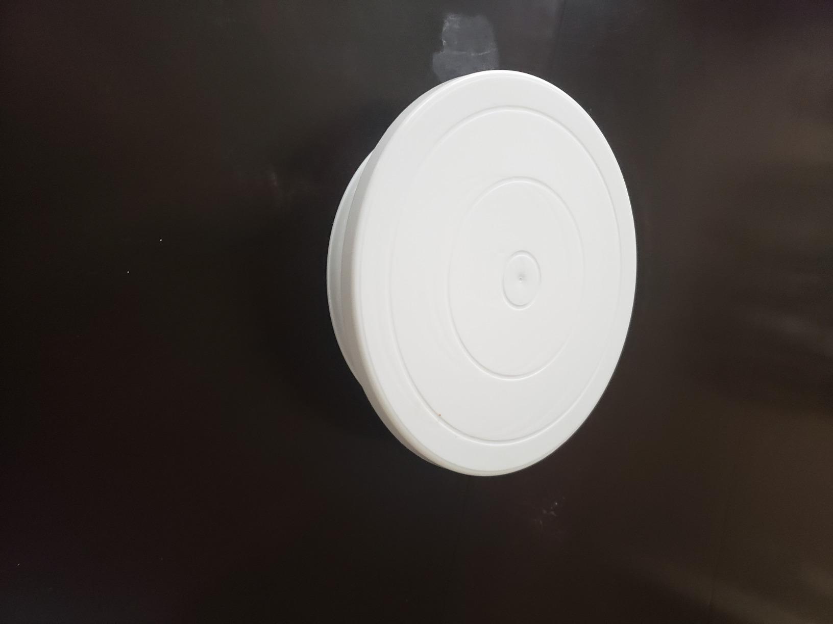 Kootek Cake Stand, 11 Inch Rotating Cake Turntable for Decorating, Display & Baking, Smooth Revolving Spinner Stand (White) customer photo 1