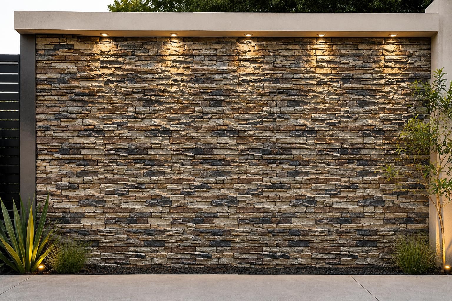 Lightning Ridge 48 in. x 24 in. Class A Fire Rated Faux Stone Siding Panel Finished Nature Spirit customer photo 1