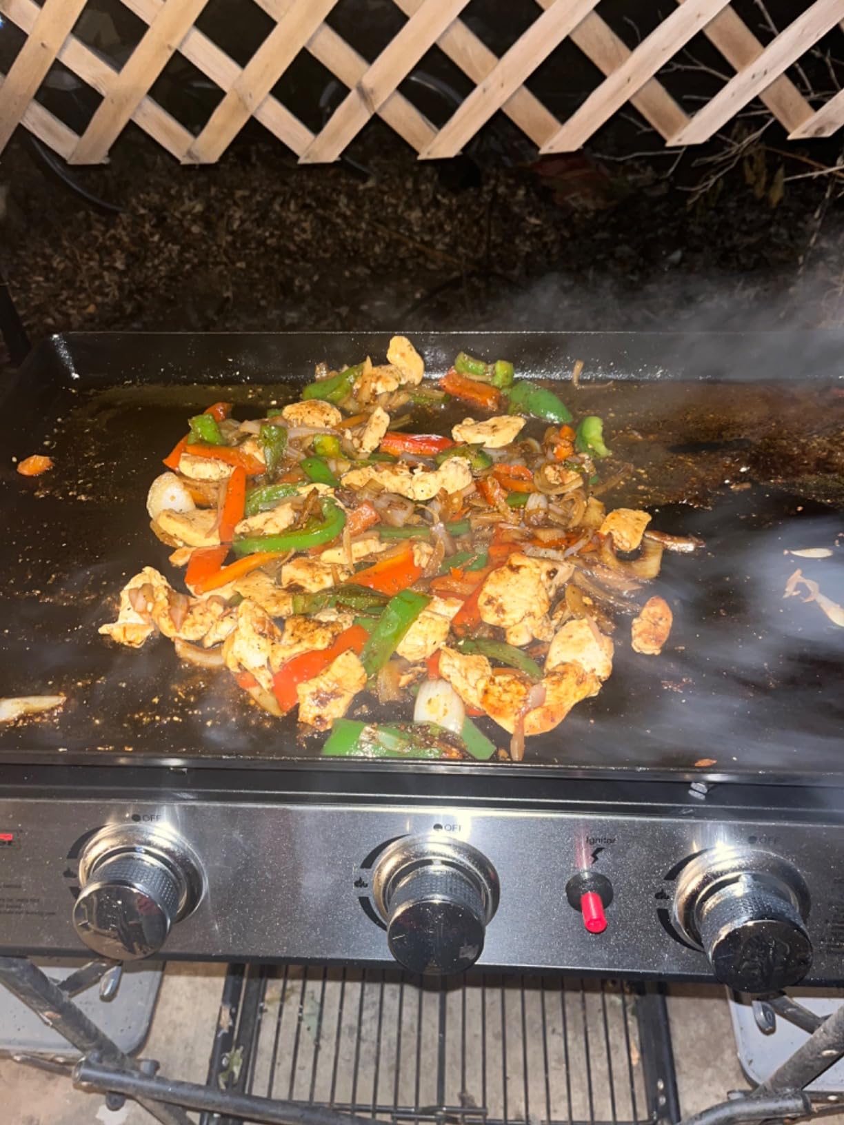 Royal Gourmet PD1301S Portable 3-Burner Tabletop Gas Griddle | 25,500 BTU Cooking Power, 304 Sq. In. Cooking Surface | Ideal for Camping & Tailgating customer photo 1