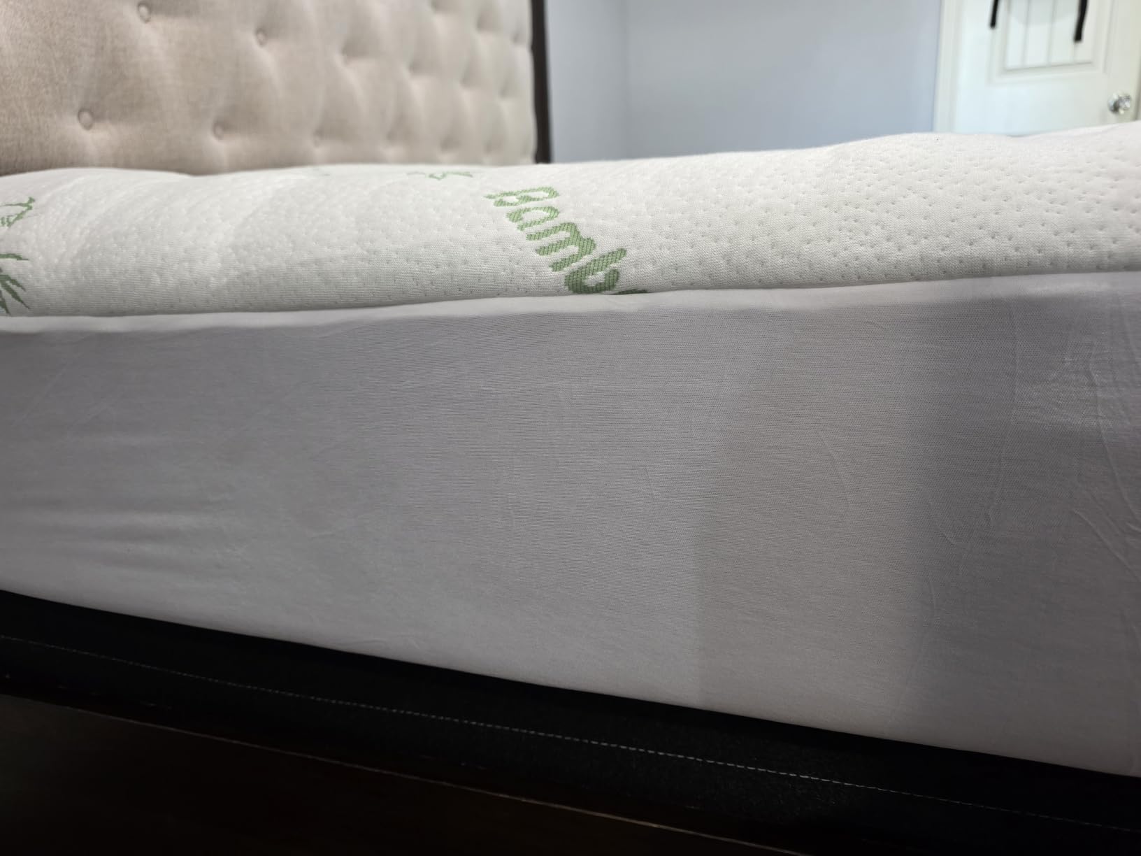 Niagara Sleep Solution Ultra Soft & Cooling Mattress Topper - Twin XL Size | Rayon Derived from Bamboo, Pillow Top Mattress Pad, 20